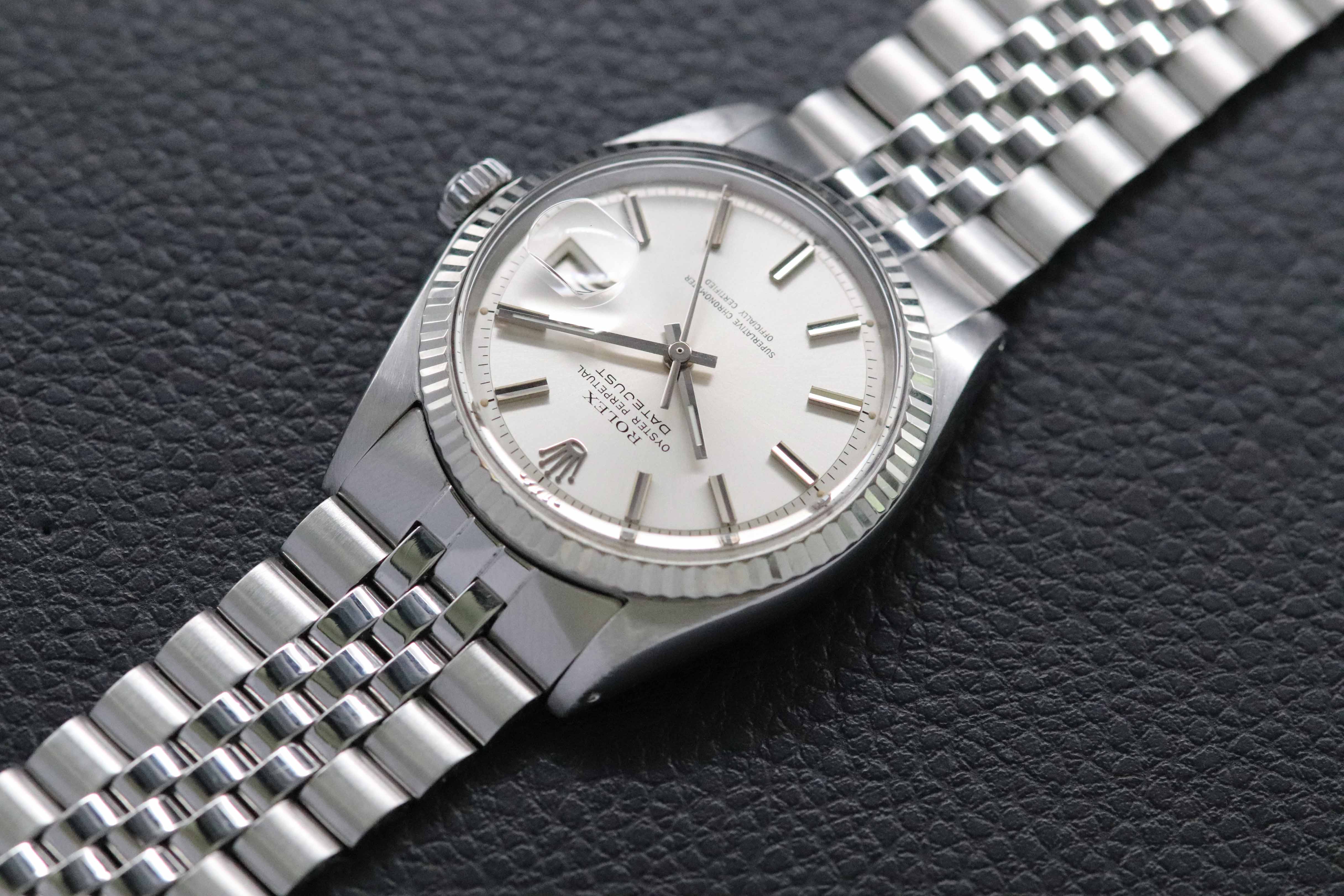 Rolex Datejust 1601 with Silver Dial, 1971