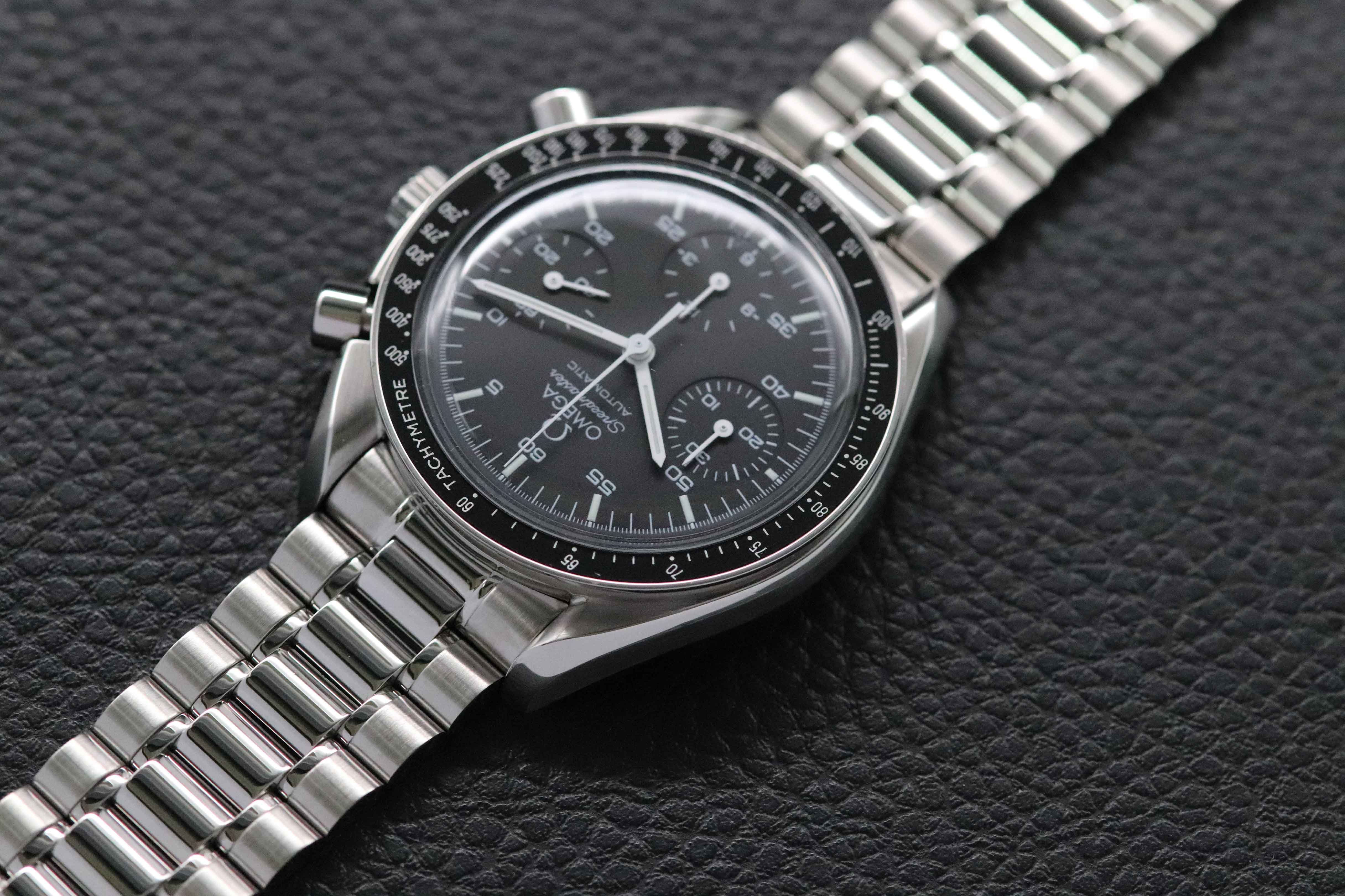 Omega Speedmaster ridotto 3510.50 quadrante nero 1998