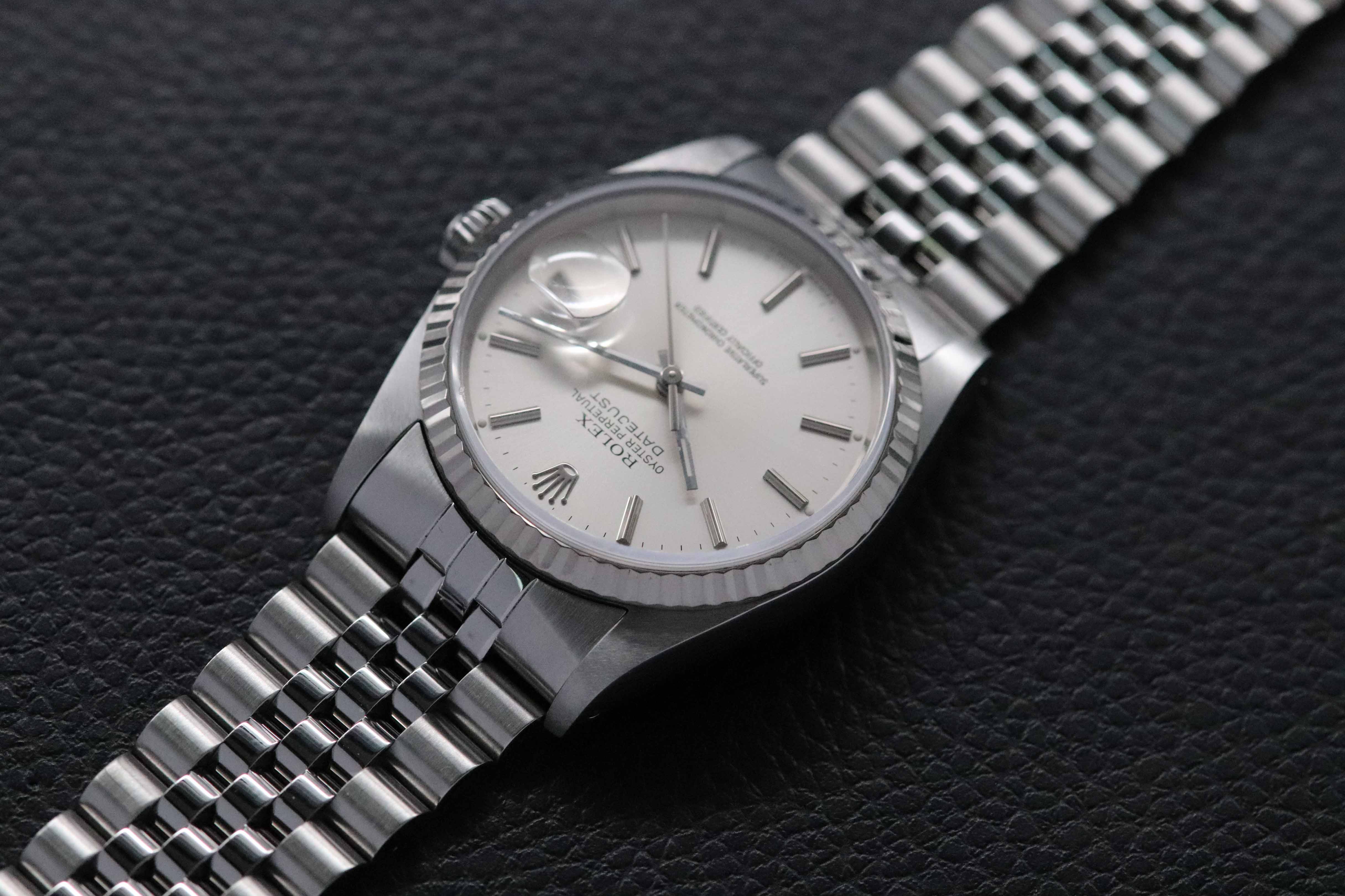 Rolex Datejust 16234 with Silver Dial, 1990
