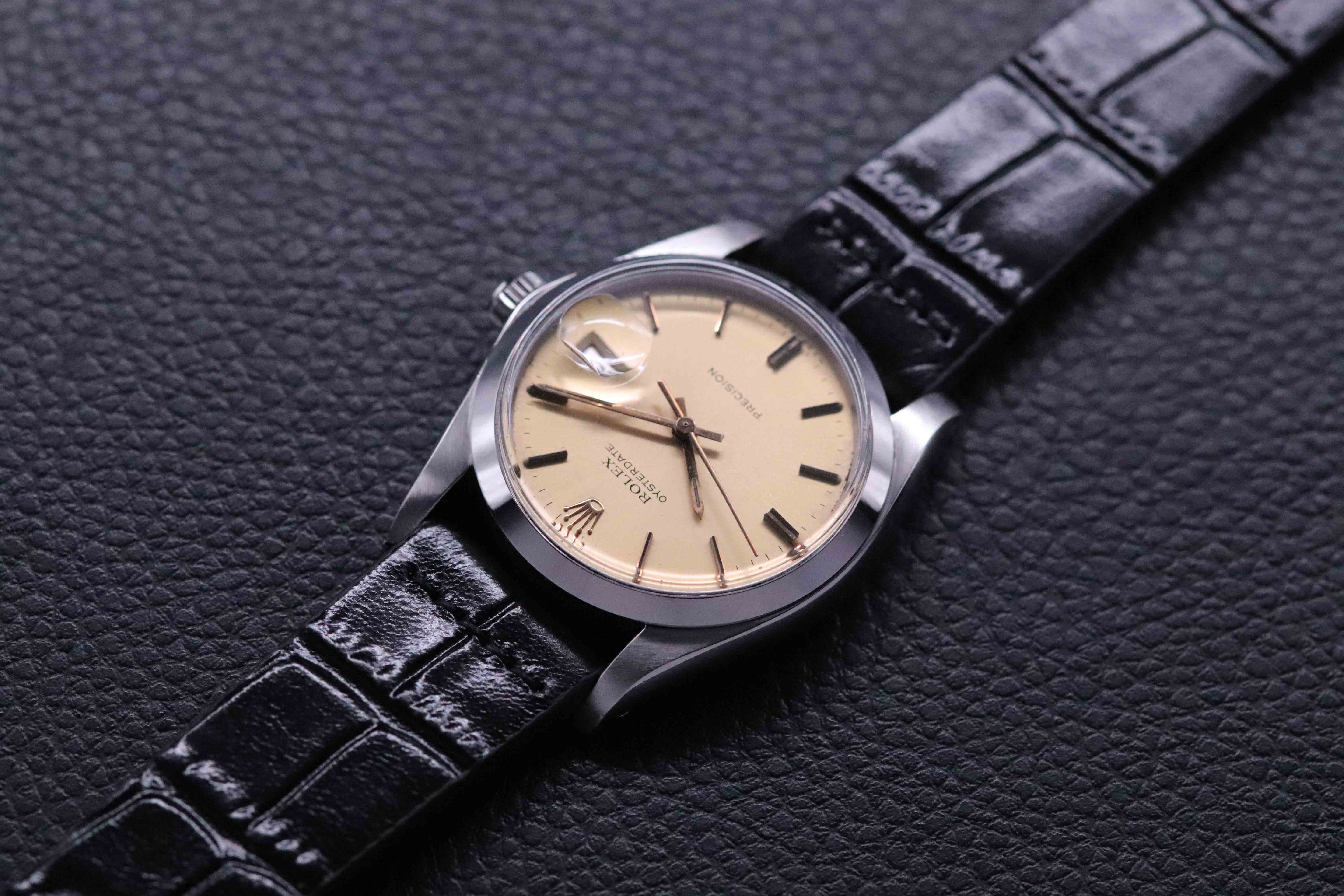 Rolex Oysterdate 6694 Champagne Dial 1960