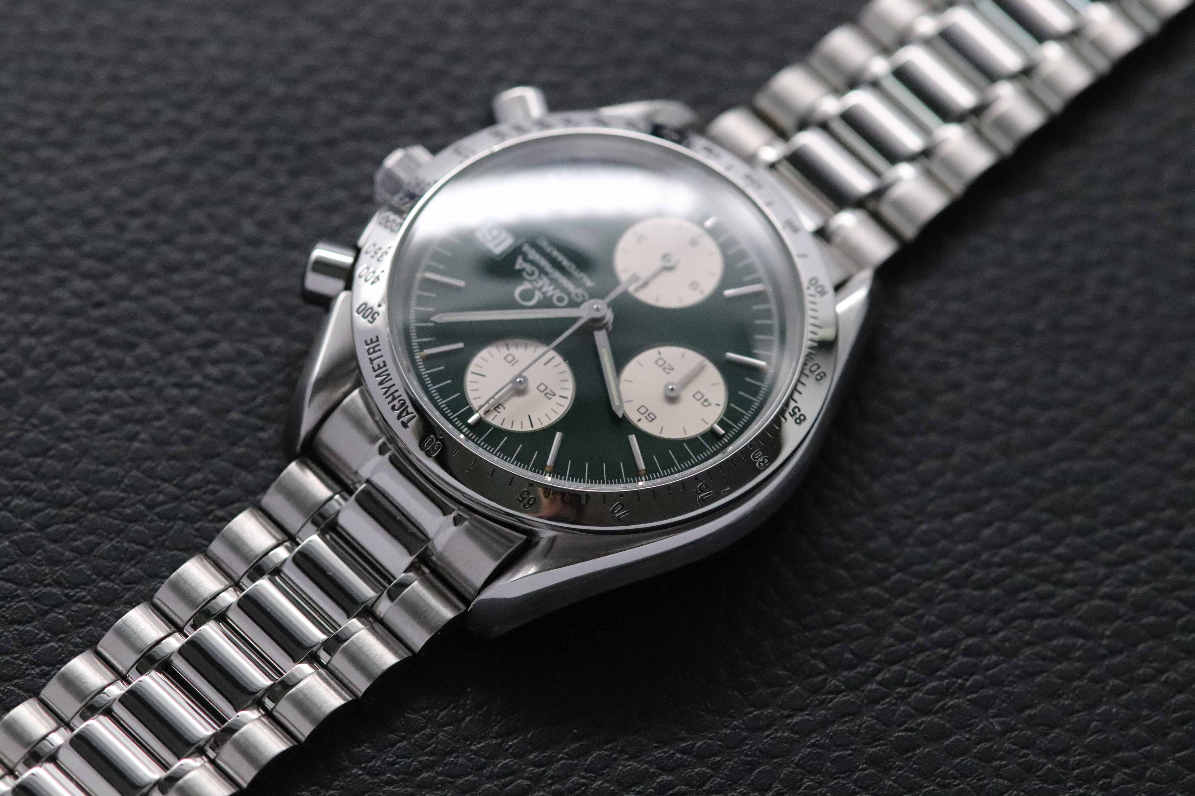 Omega Speedmaster Date 3511.70 Green Dial 1995
