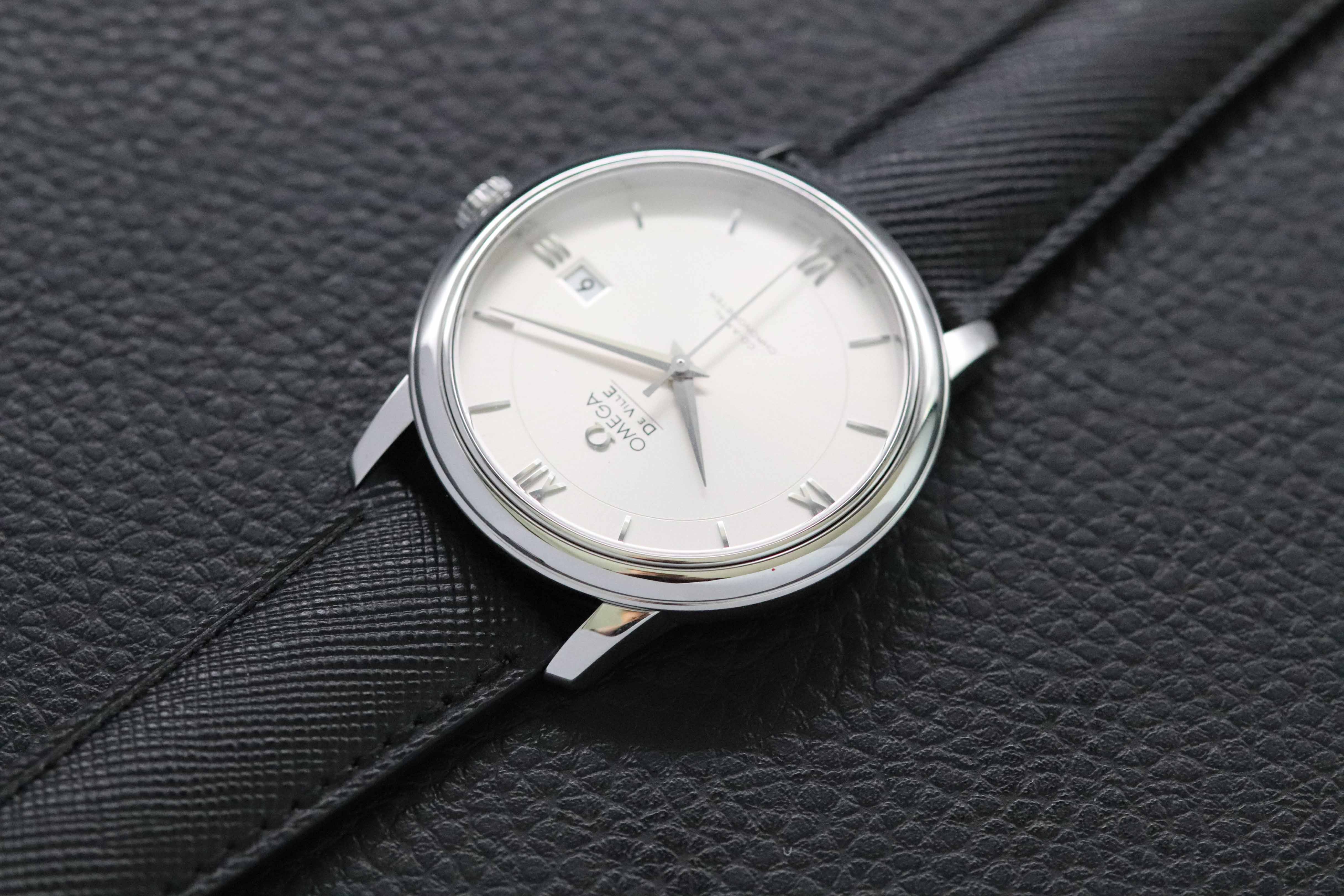 Omega De Ville Prestige 424.13.40.20.02.001 Silver Dial 2014