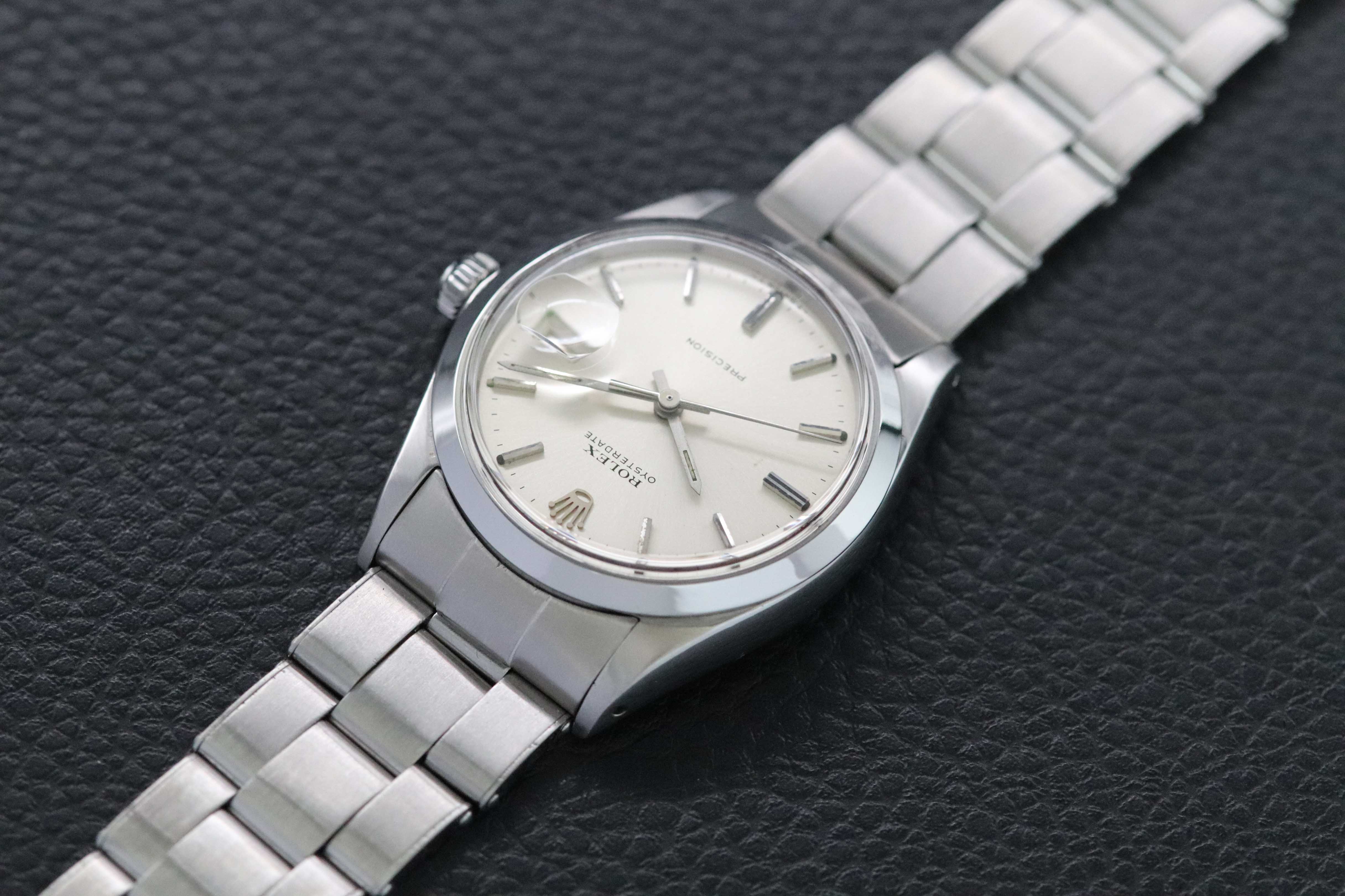 Rolex Oysterdate 6694 Silver Dial 1973