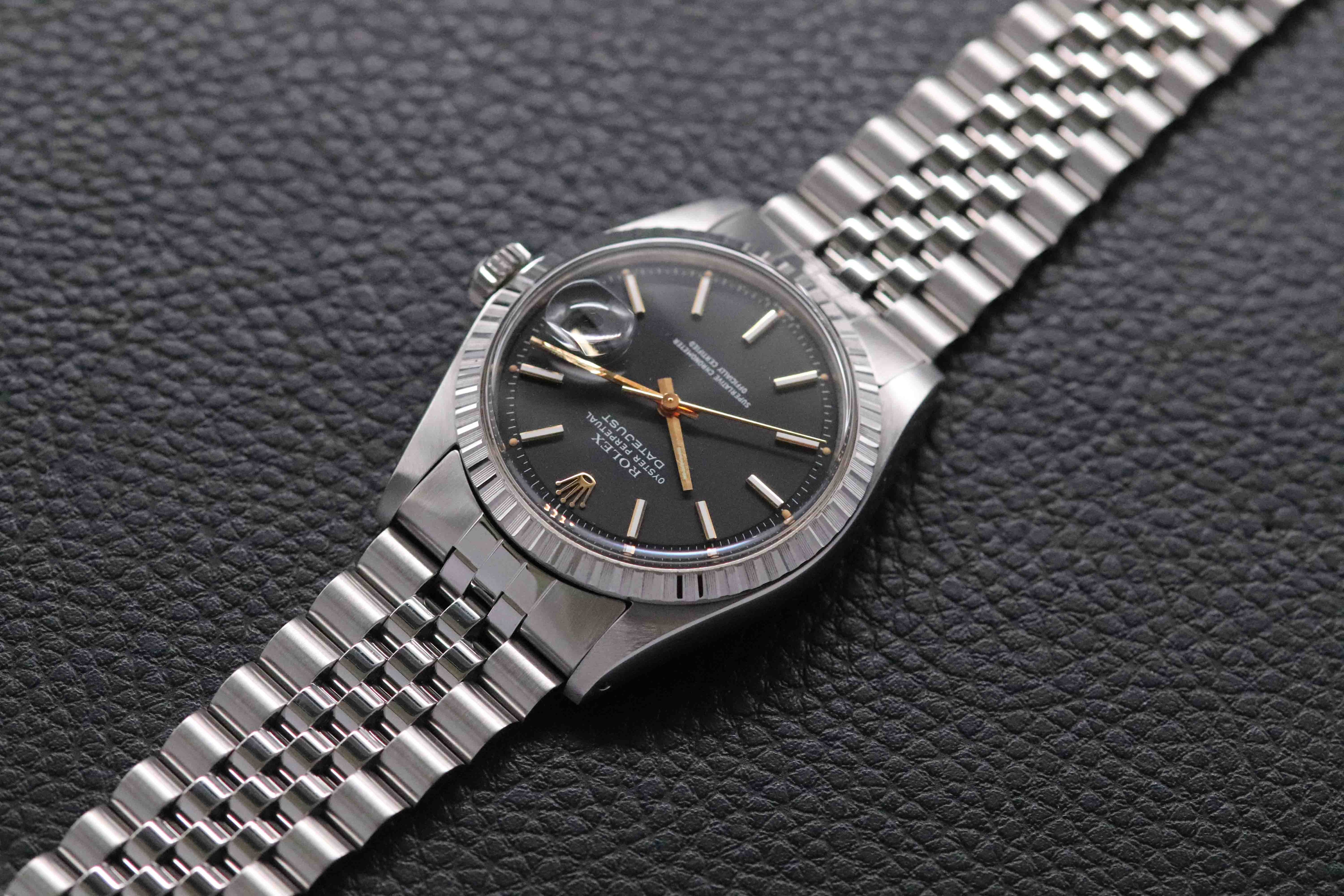 Rolex Datejust 1603 Black Dial 1975
