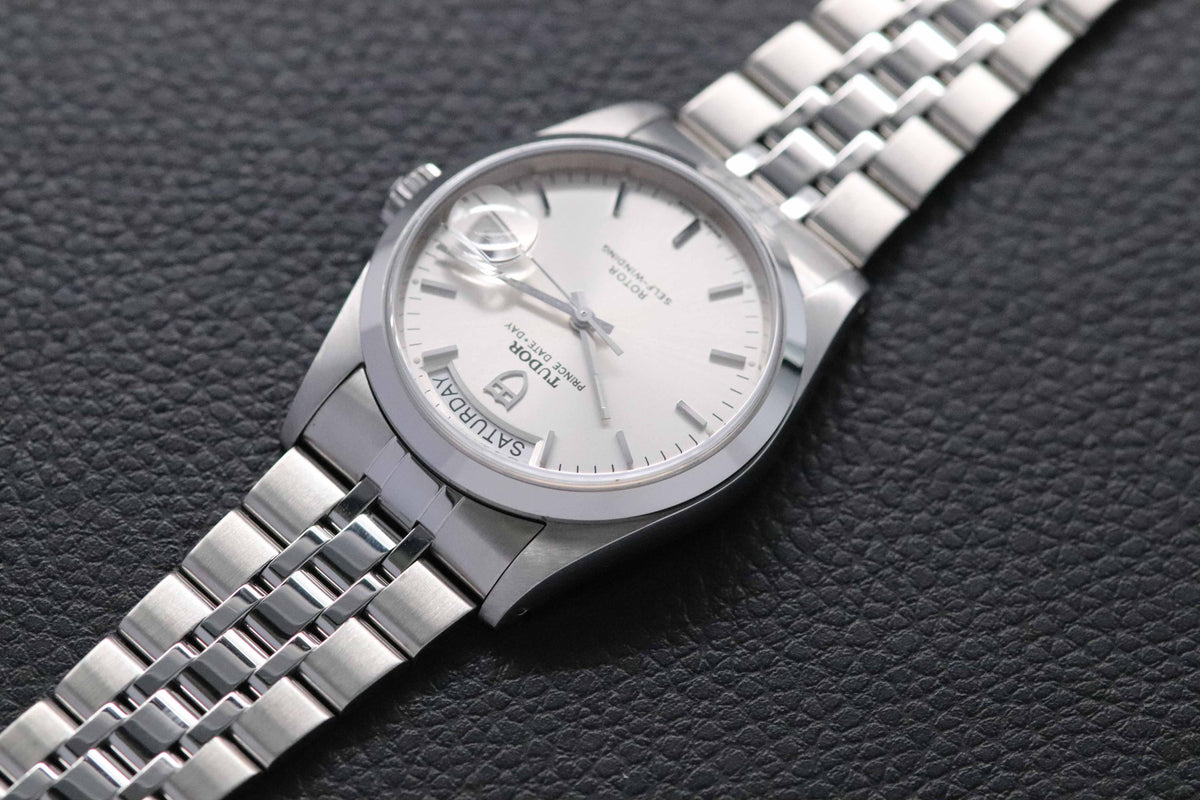 Tudor Date-Day 76200 Silver Dial 2012