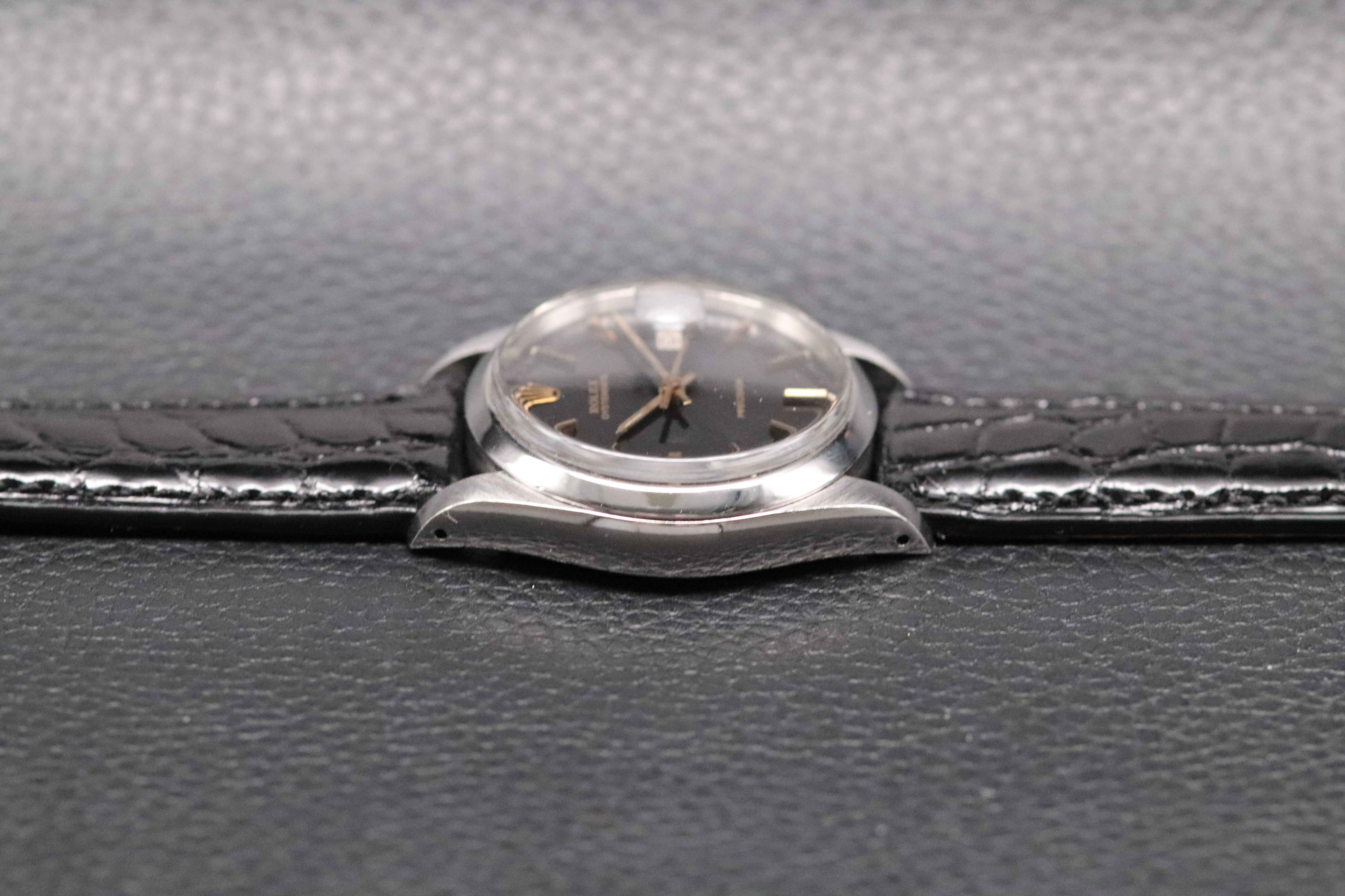 Rolex Oysterdate Precision 6694 Black Dial 1978