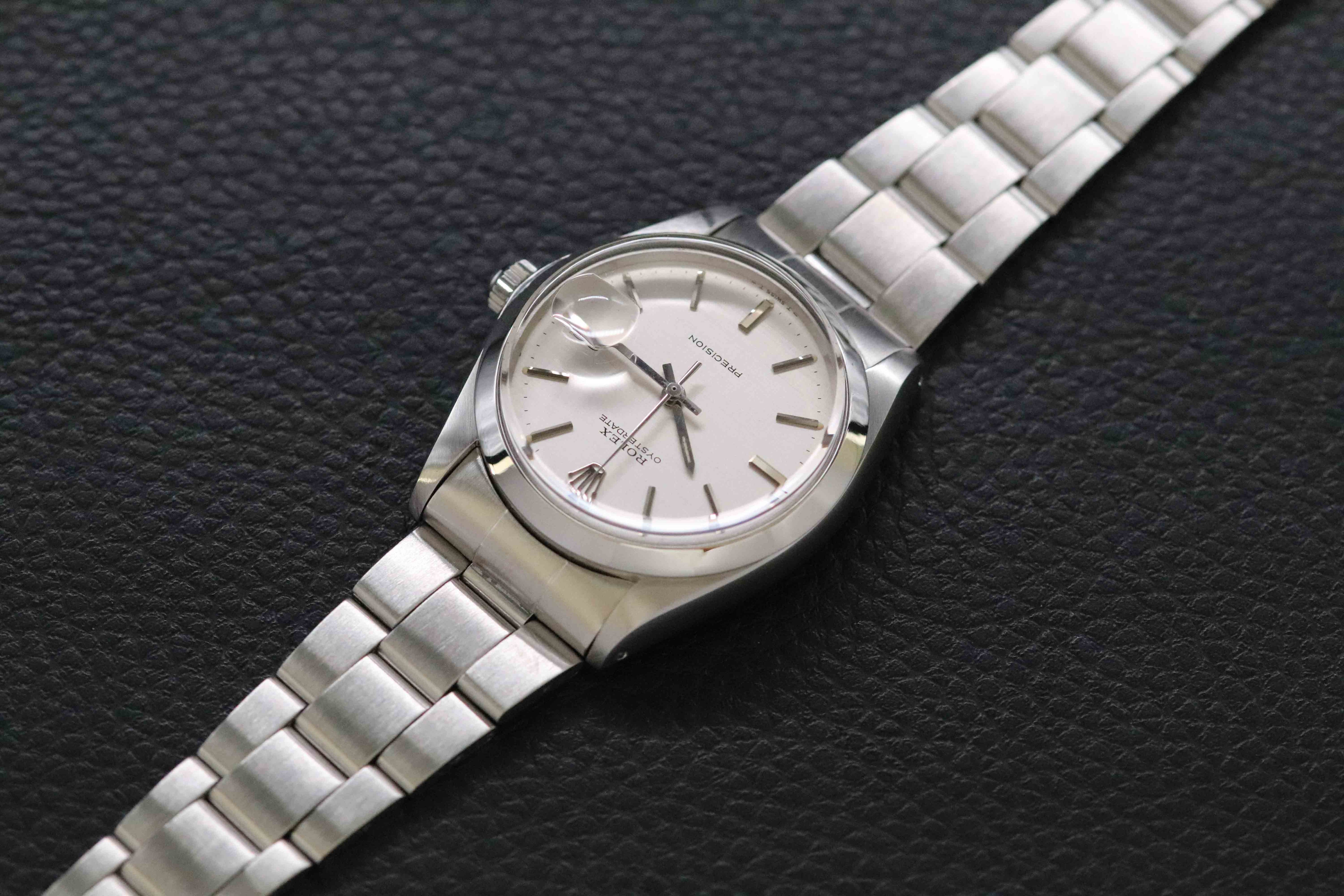 Rolex Oysterdate 6694 Linen Dial 1970
