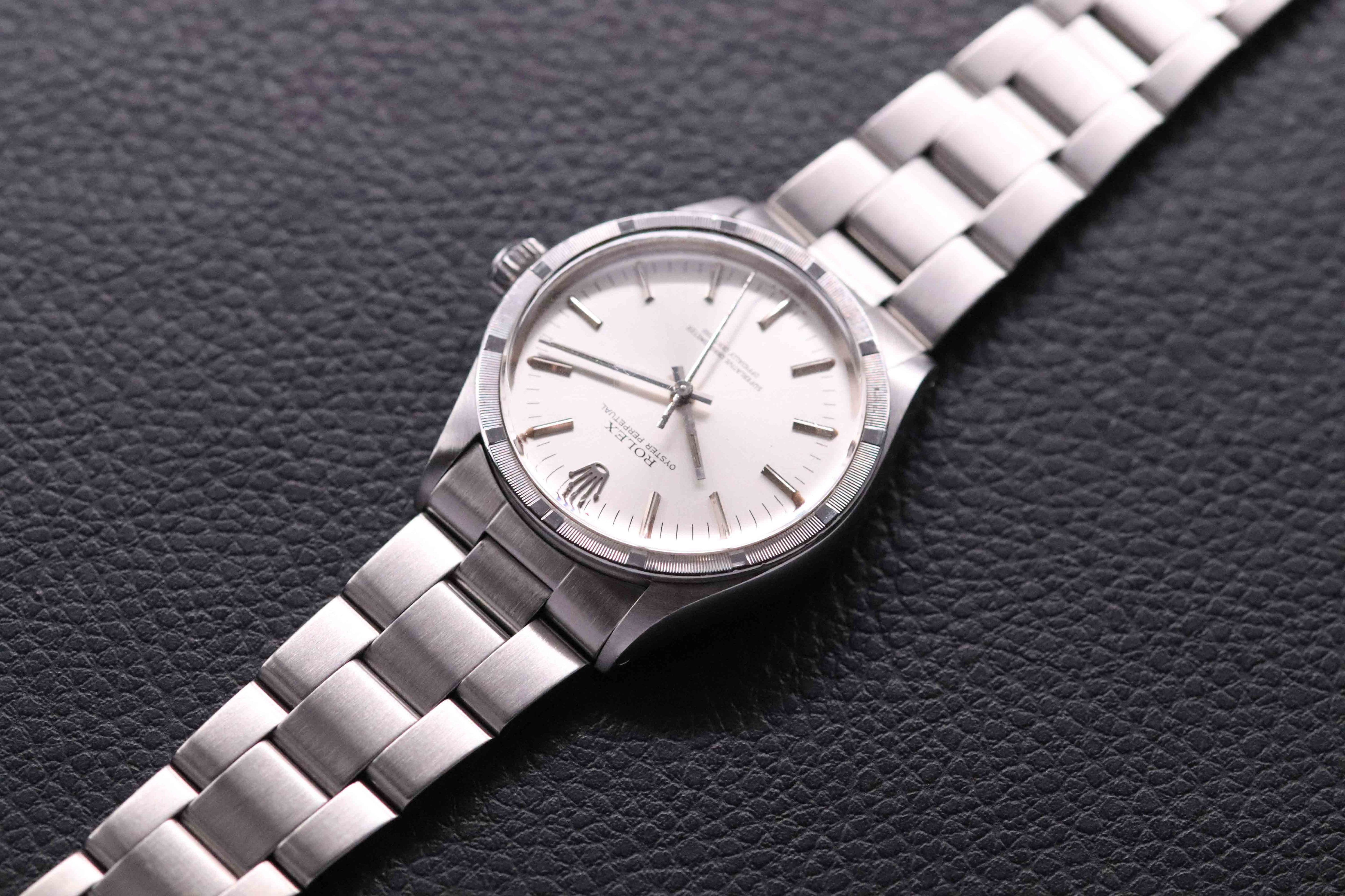 Rolex Oyster Perpetual 1007 Silver Dial 1973