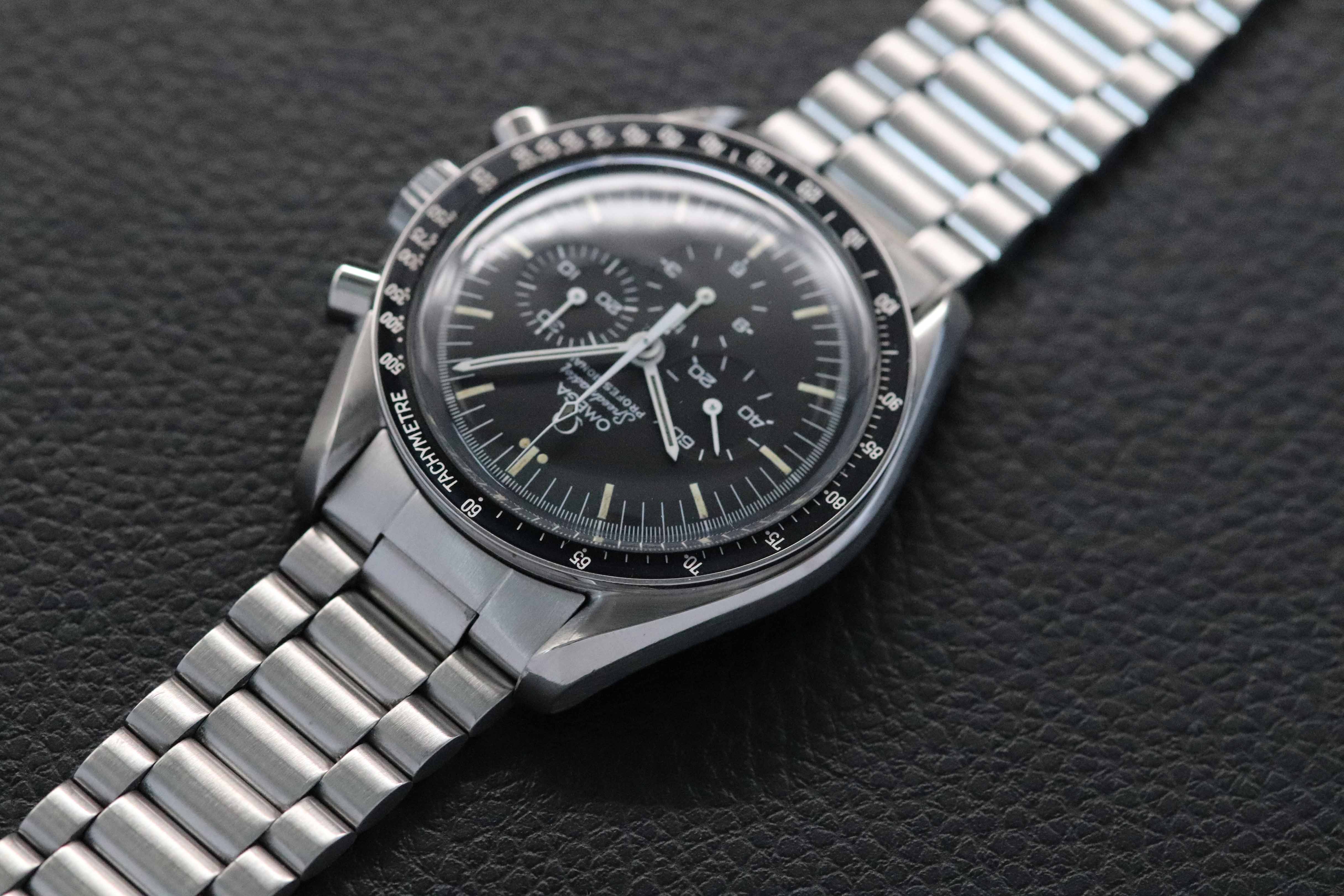 Omega Speedmaster Professional Moonwatch 145.0022 Black Dial 1984