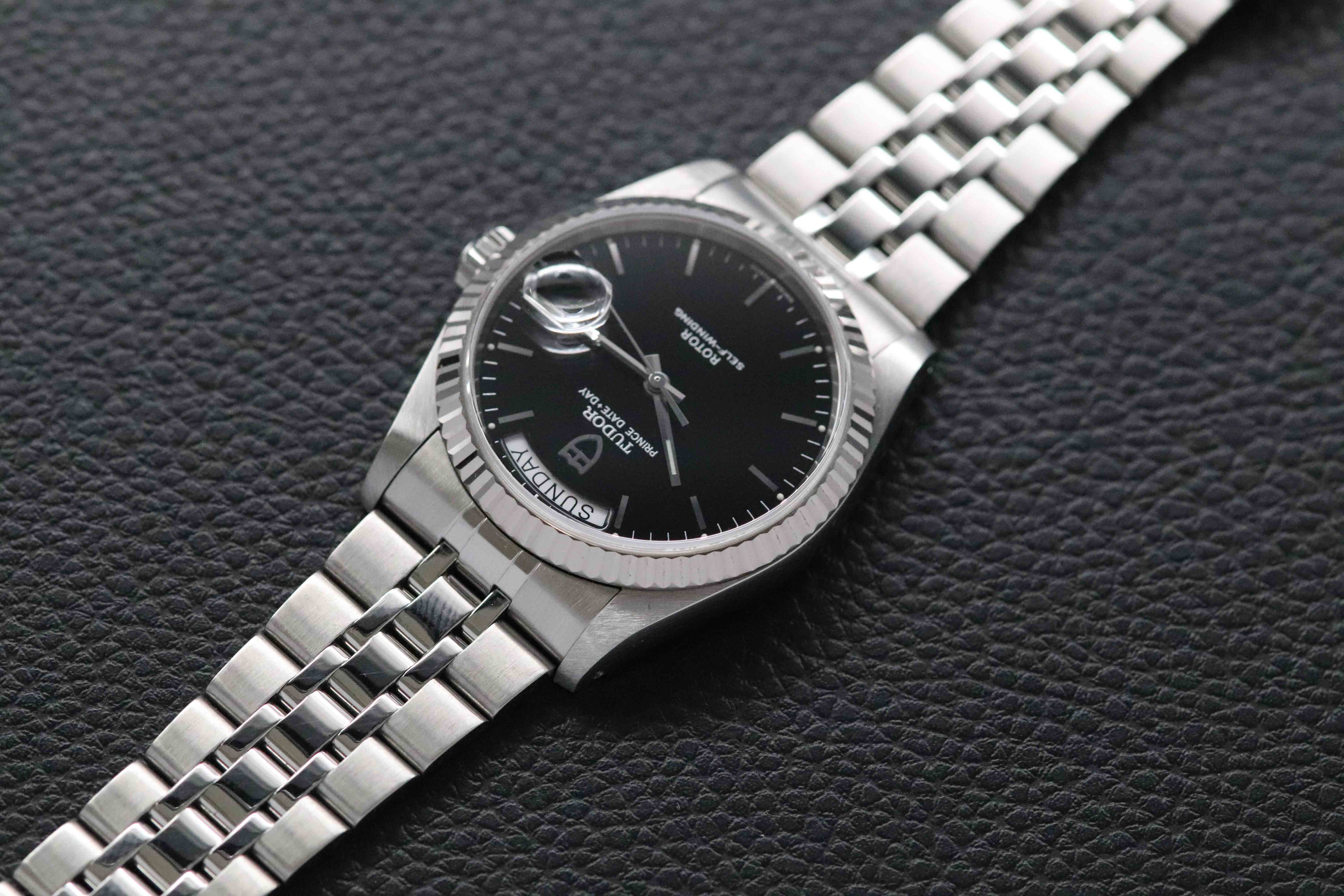 Tudor Prince Date-Day 76214 Black Dial 2008