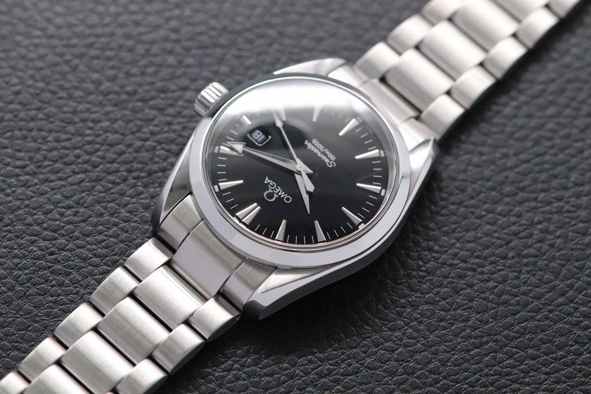 Omega Seamaster Aqua Terra 2518.50 Black Dial 1998