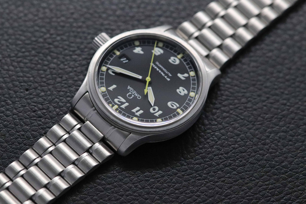 Omega Dynamic 5200.50 Black Dial 1998