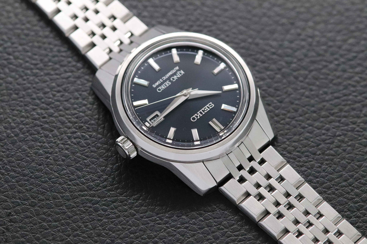 King Seiko SDKS017 Blue Dial Fullset 2026 Box + Papers