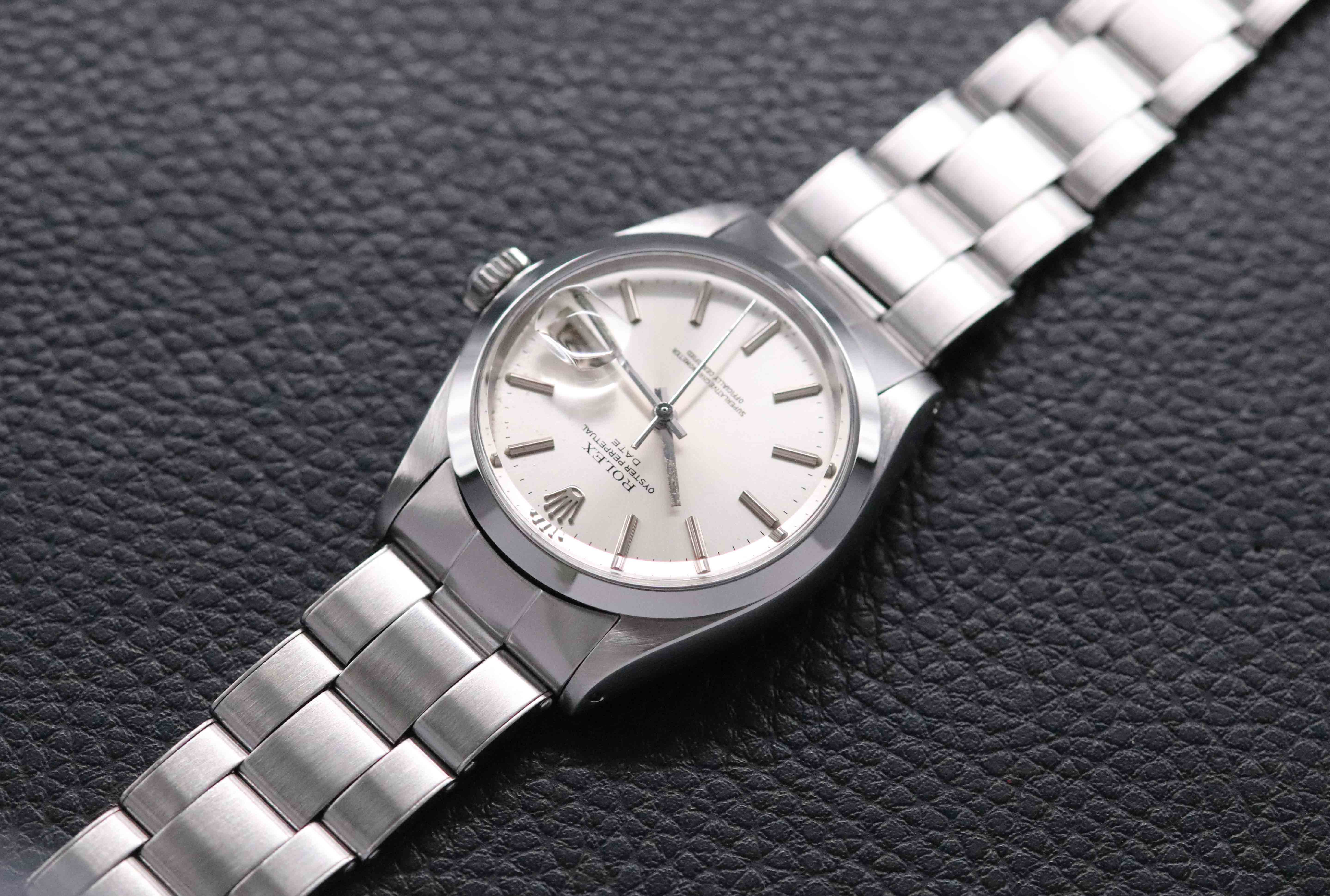 Rolex Date 1500 Silver Dial 1969