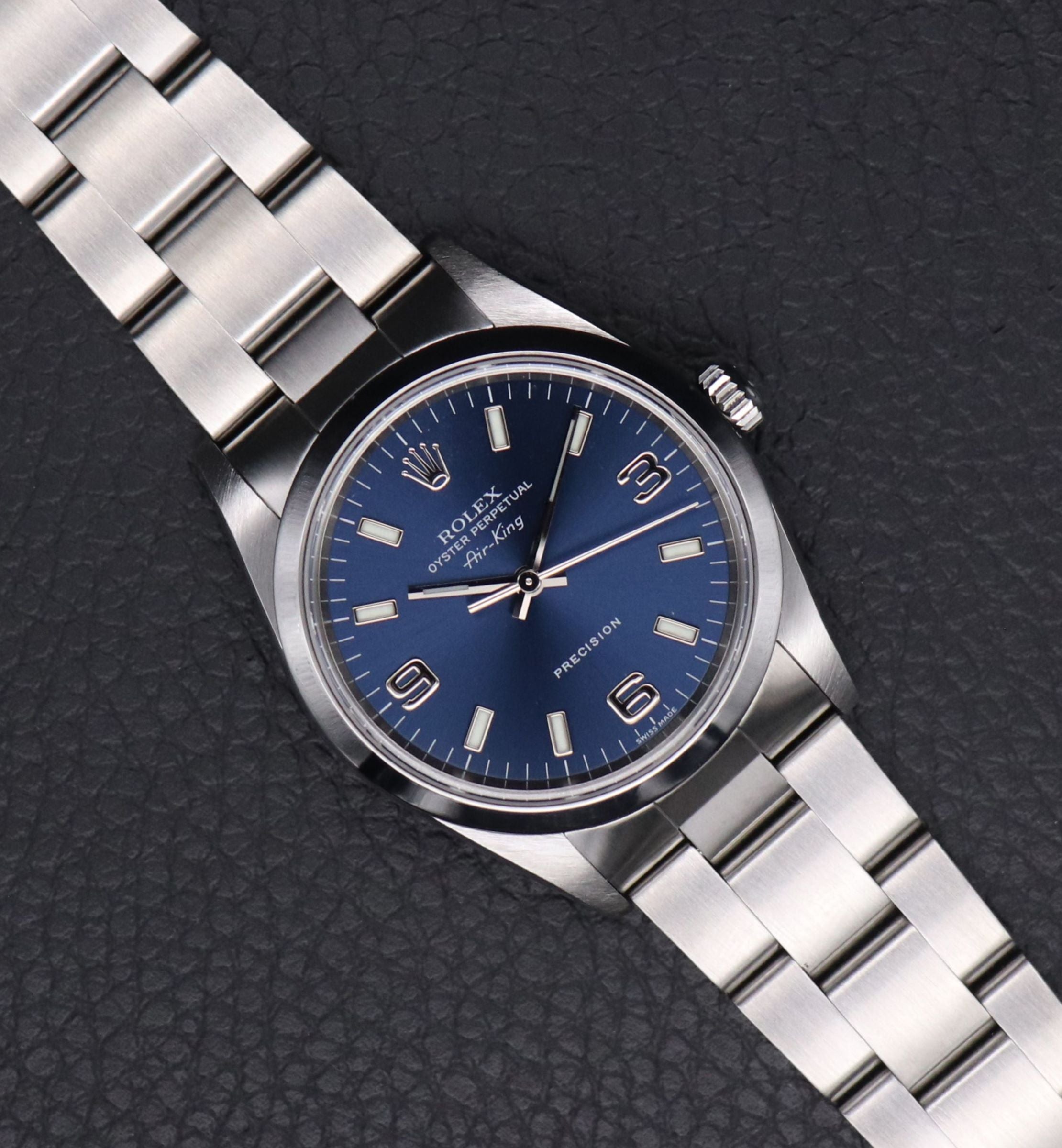 Rolex Air-King 14000 Blue NOS