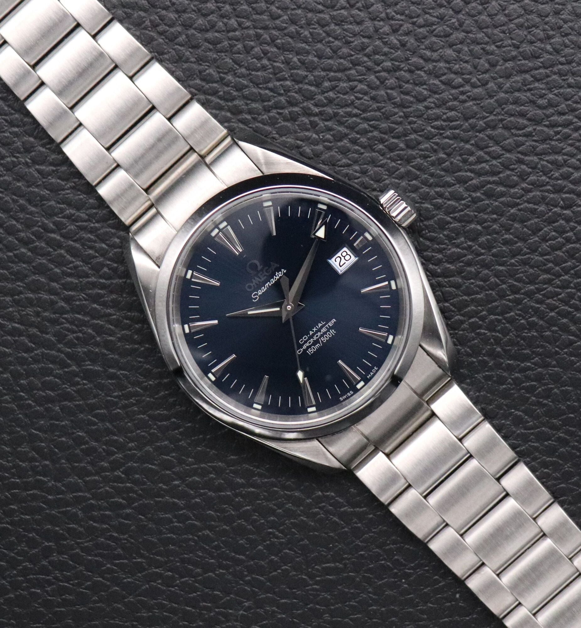 Omega Seamaster Aqua Terra 2503.80 Blue 2003 Papers