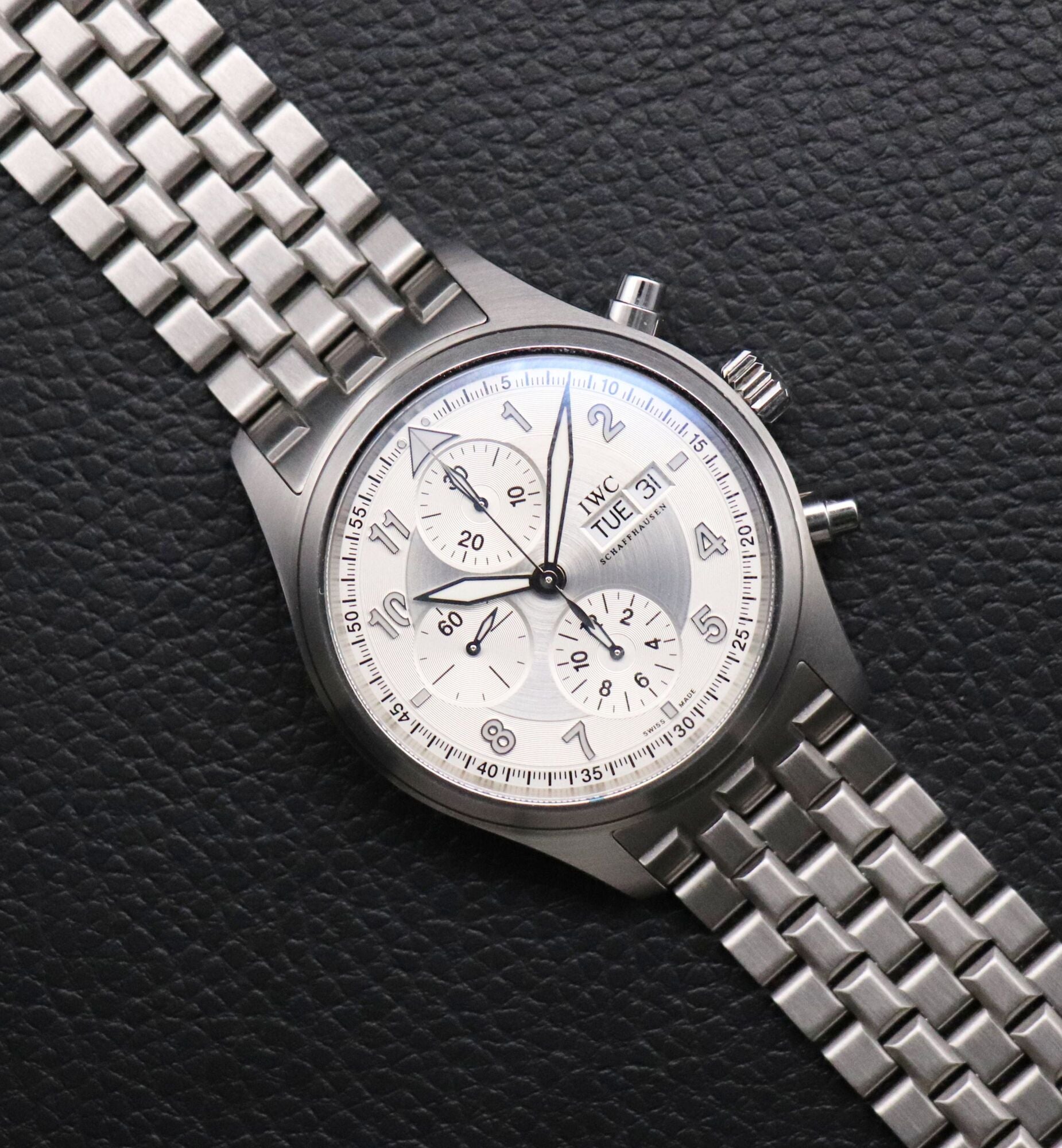 IWC Pilot's Watch Spitfire Chrono IW371705 Papers