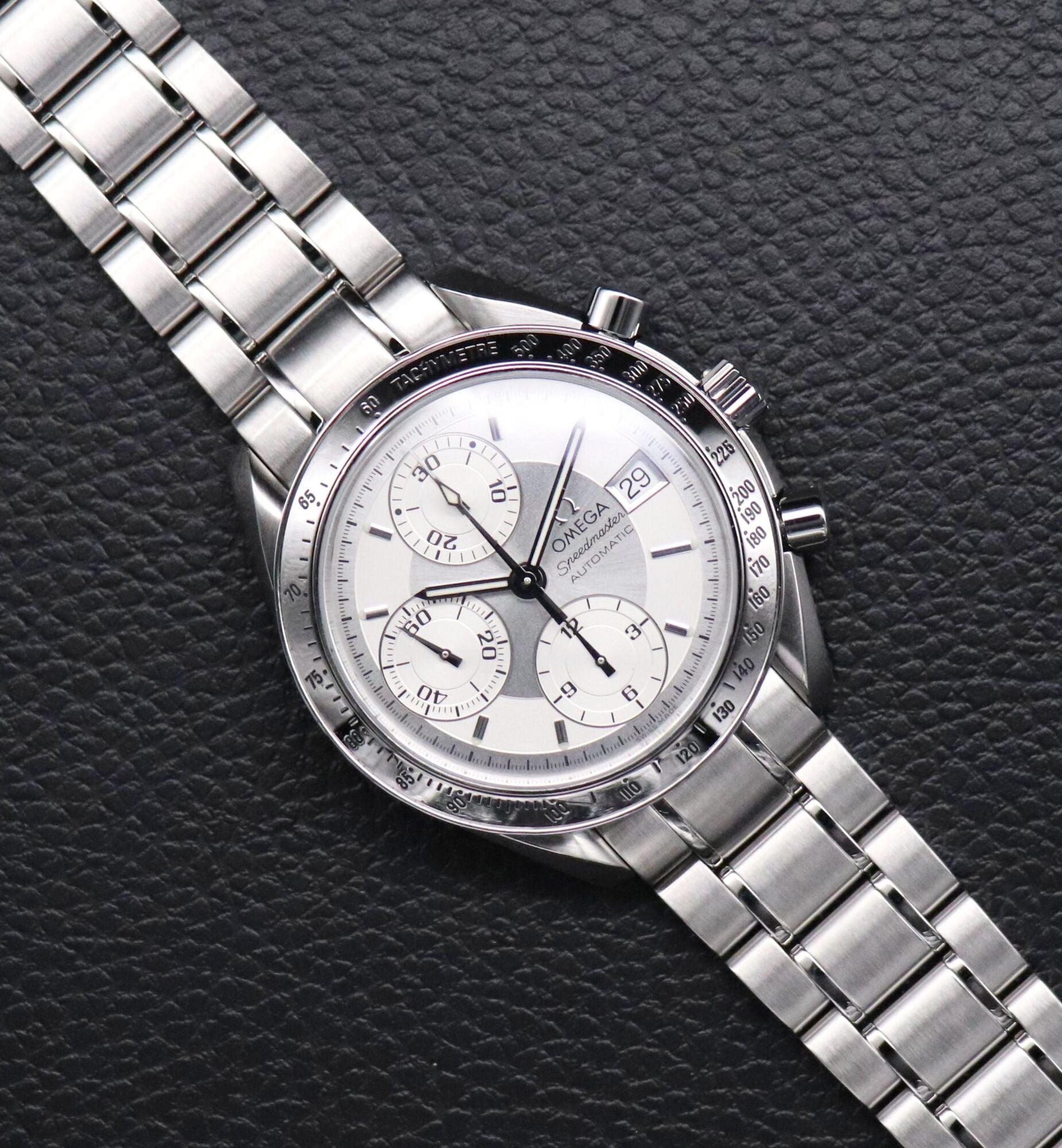 Omega Speedmaster Date 3513.30 SIlver Dial 1998