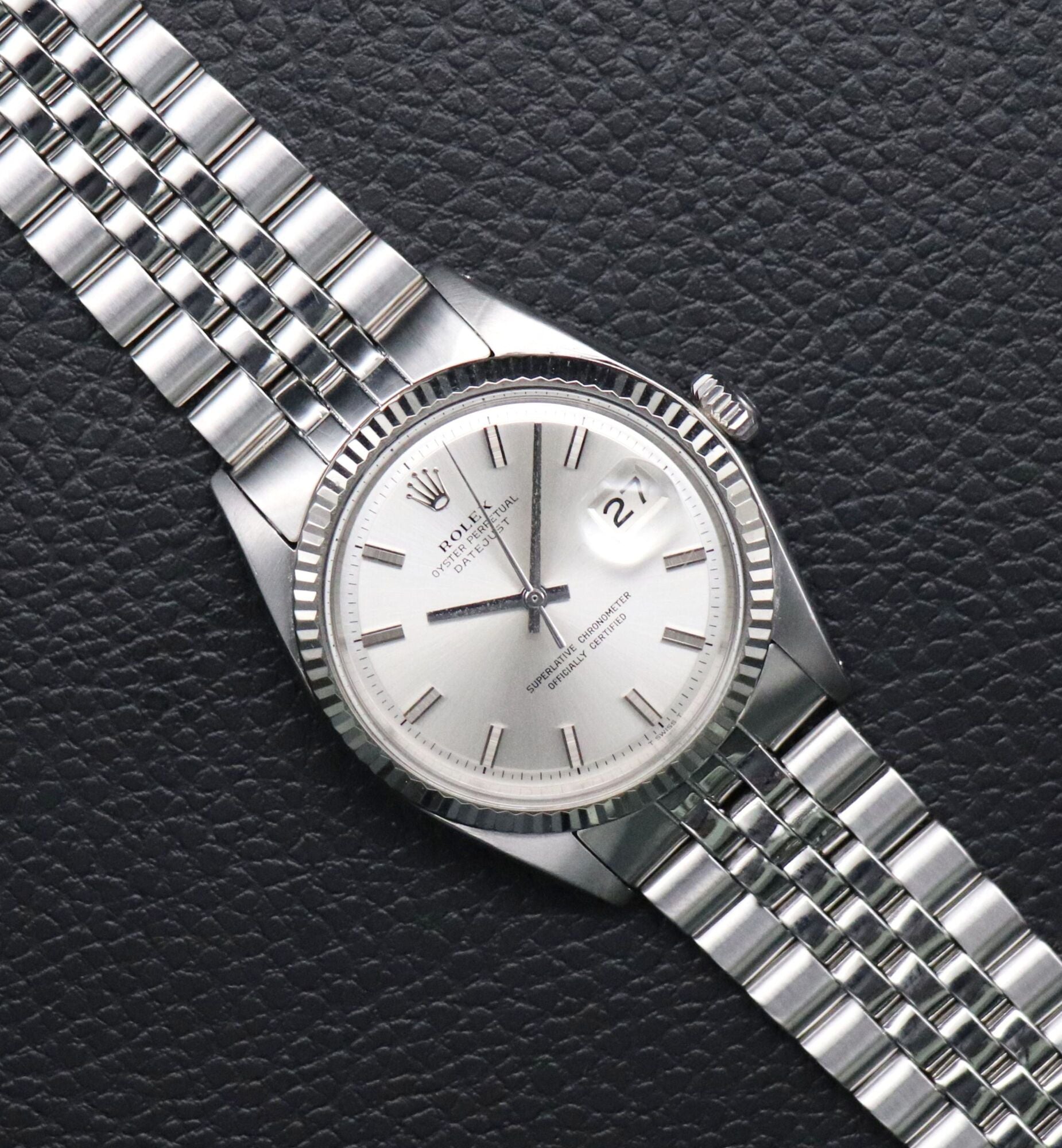 Rolex Datejust 1601 Silver Dial 1972