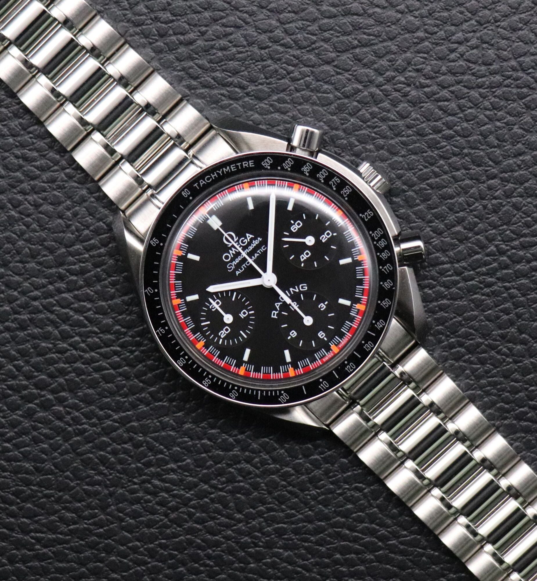 Omega Speedmaster Reduced 3518.50 Michael Schumacher 1998 Fullset Box+Paper