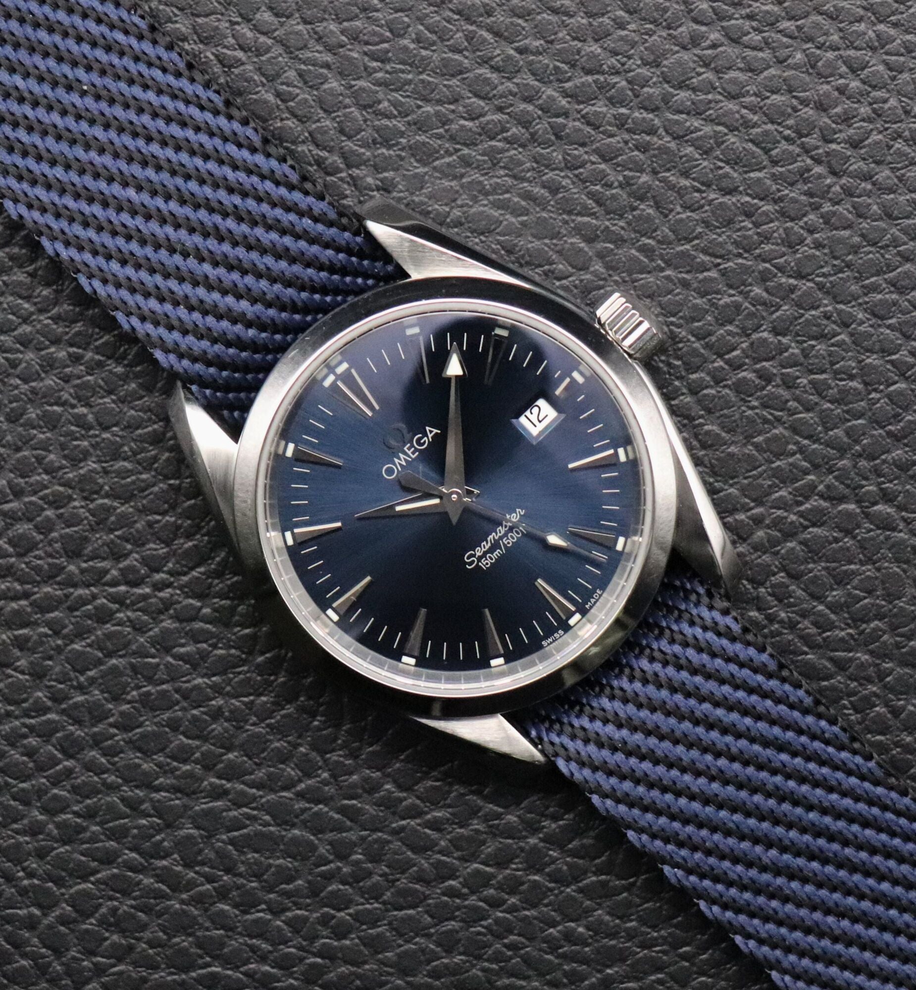 Omega Seamaster Aqua Terra 2518.80 Blue Dial 1998