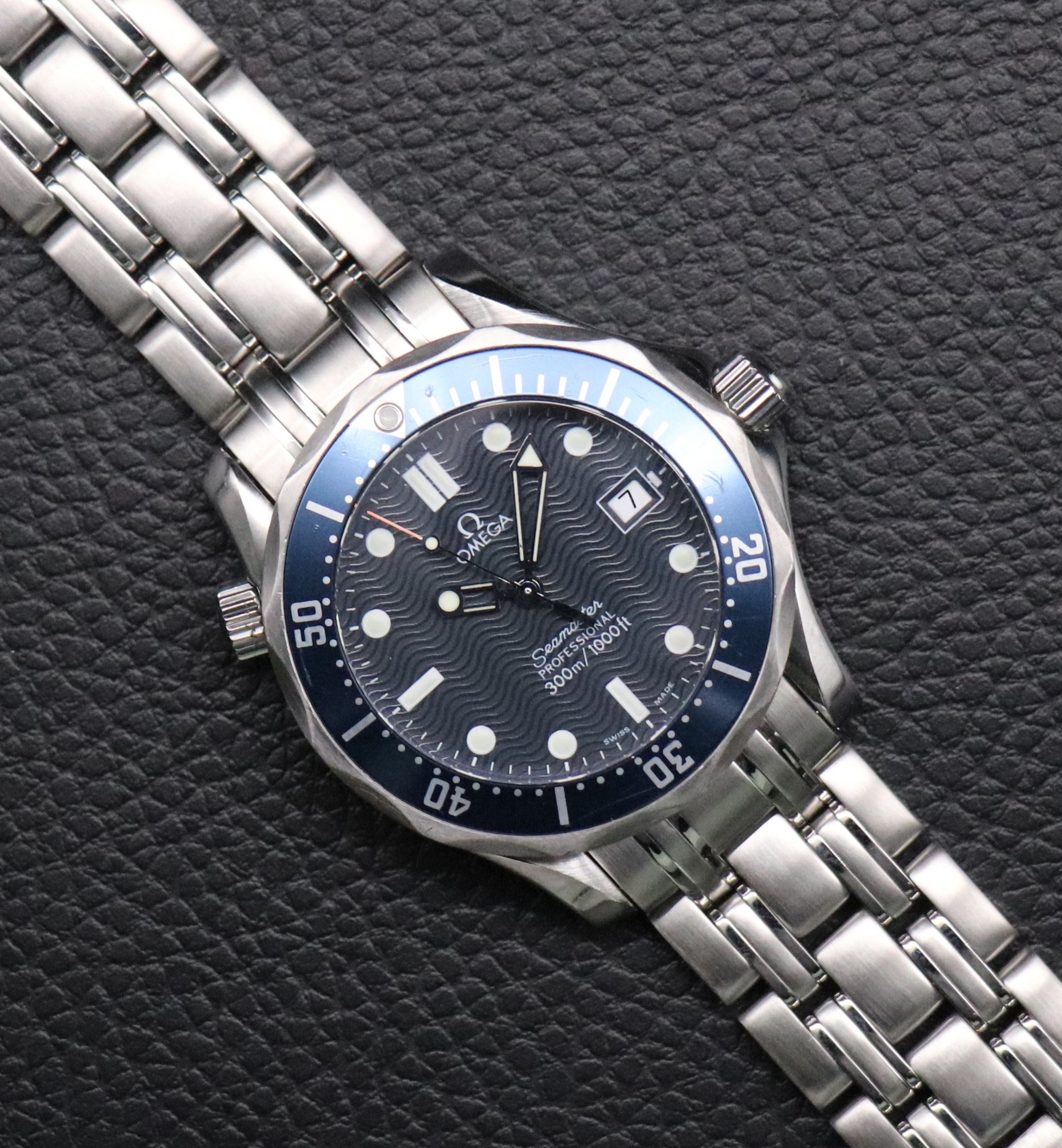 Omega Seamaster 300 2561.80 Blue Dial 2000 Paper