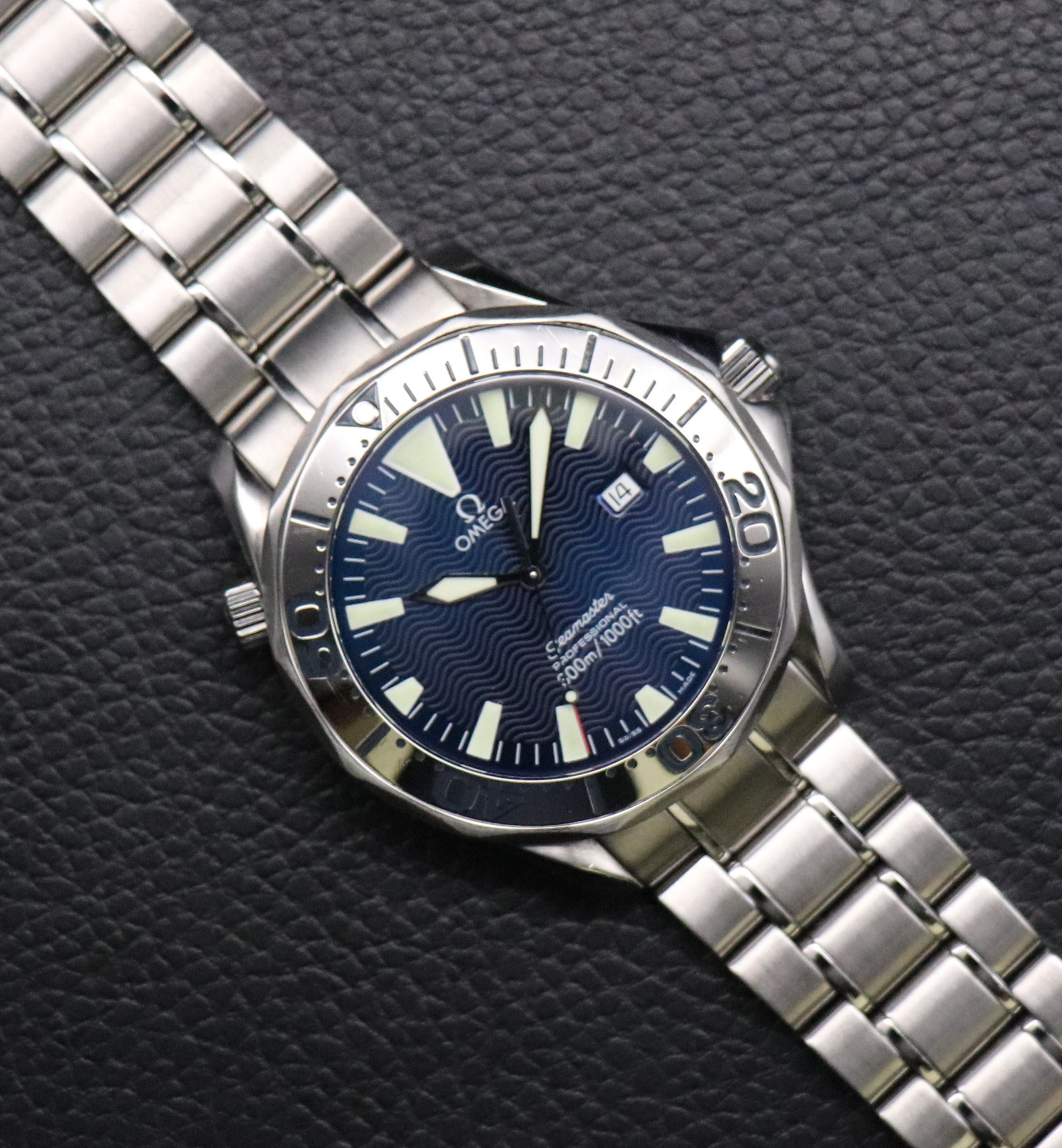 Omega Seamaster Diver 2265.80 Blue Dial 1998