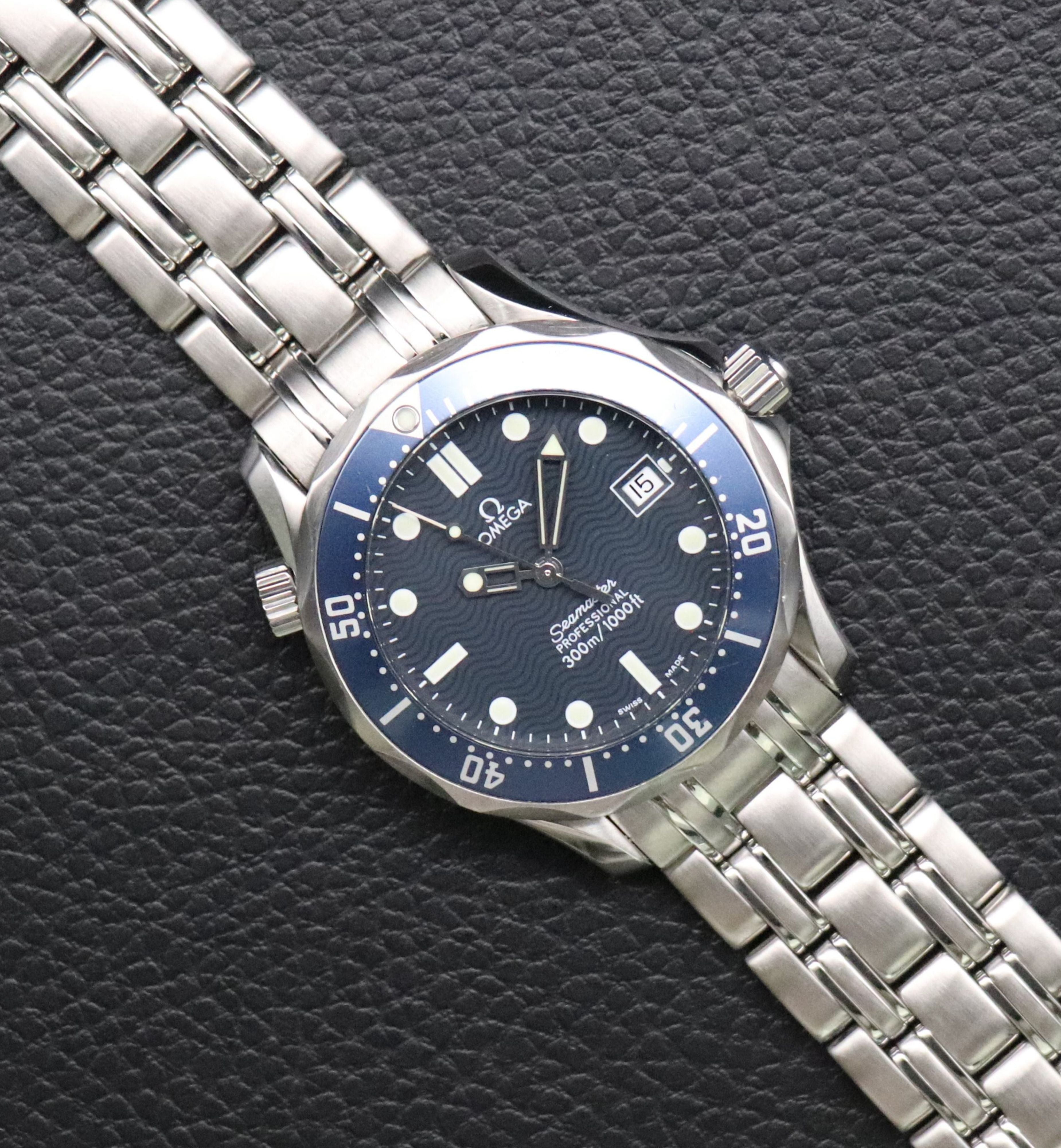 Omega Seamaster 300 2561.80 Blue Dial 1998