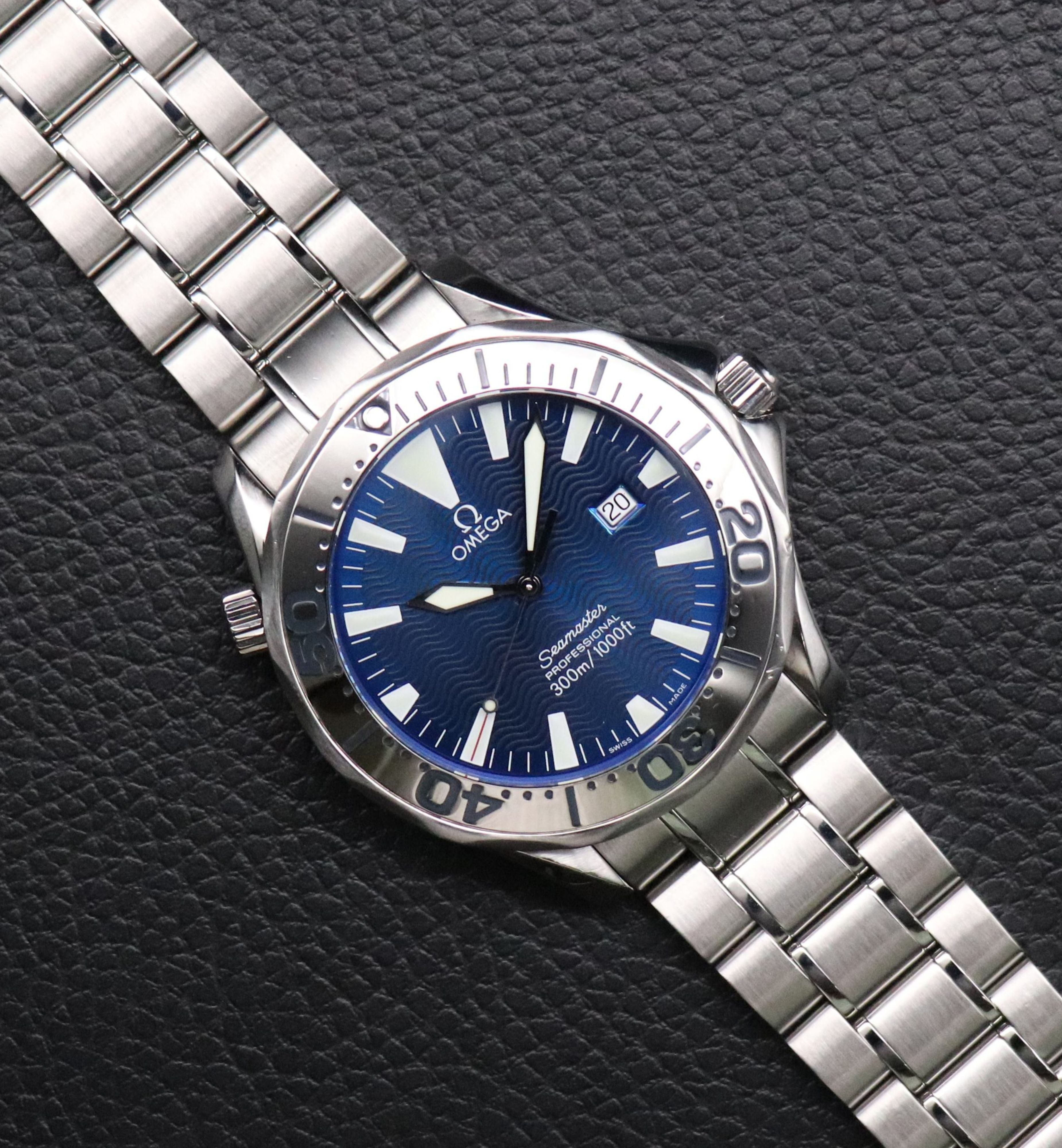 Omega Seamaster Diver 2265.80 Blue Dial 1998