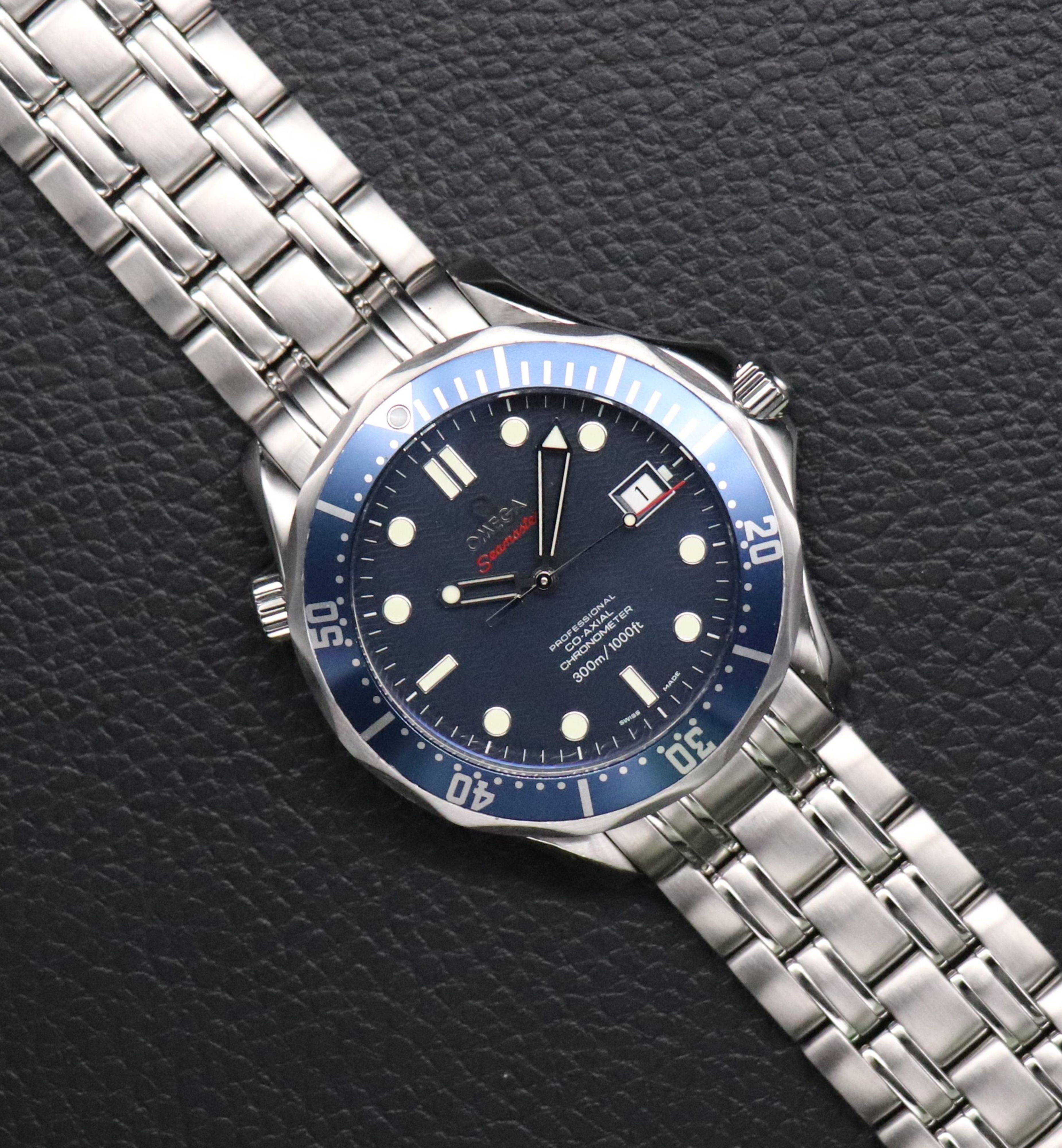 Omega Seamaster Diver 2220.80 Blue Dial 2009