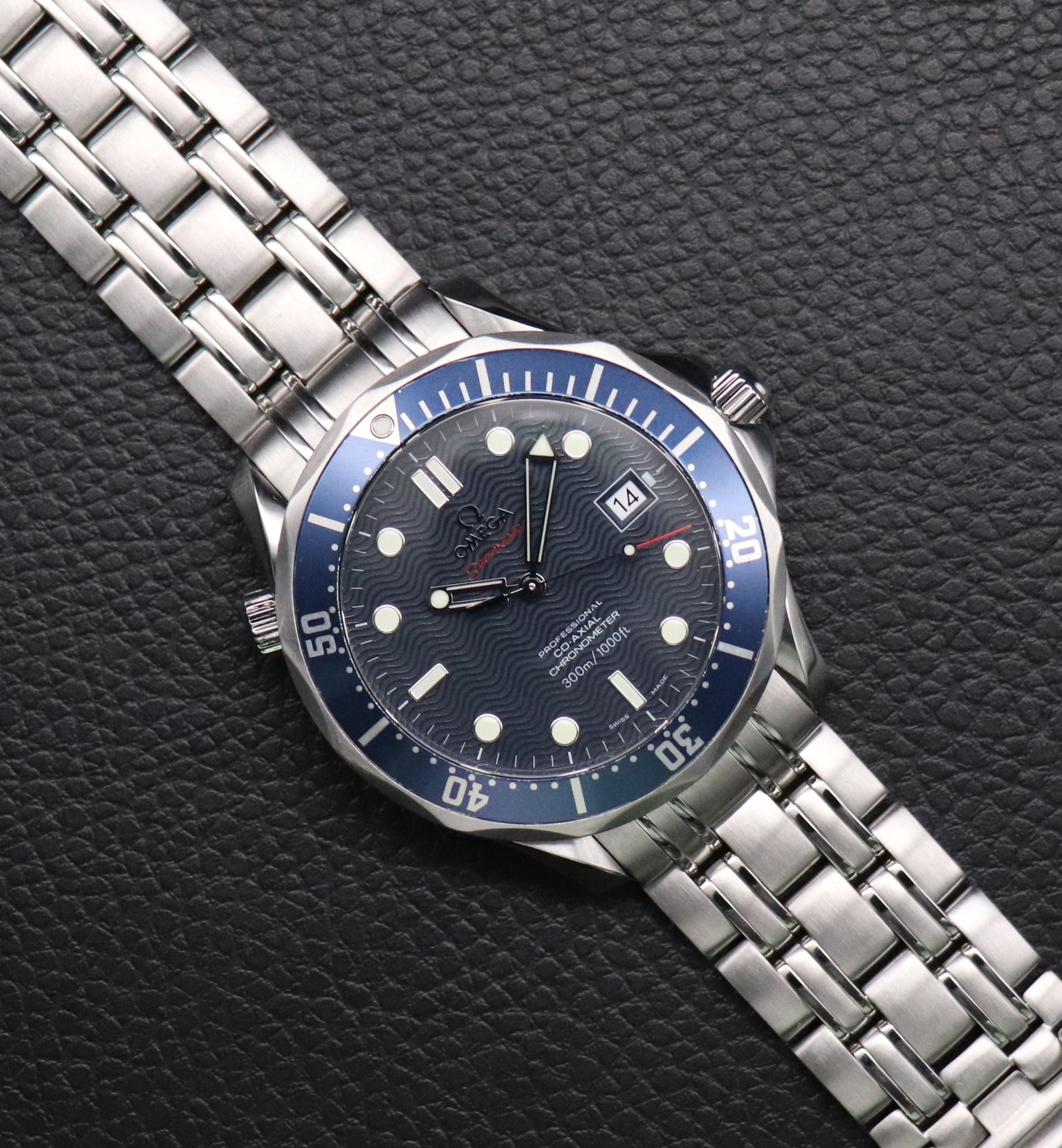 Omega Seamaster Diver 2220.80 Blue Dial 2010