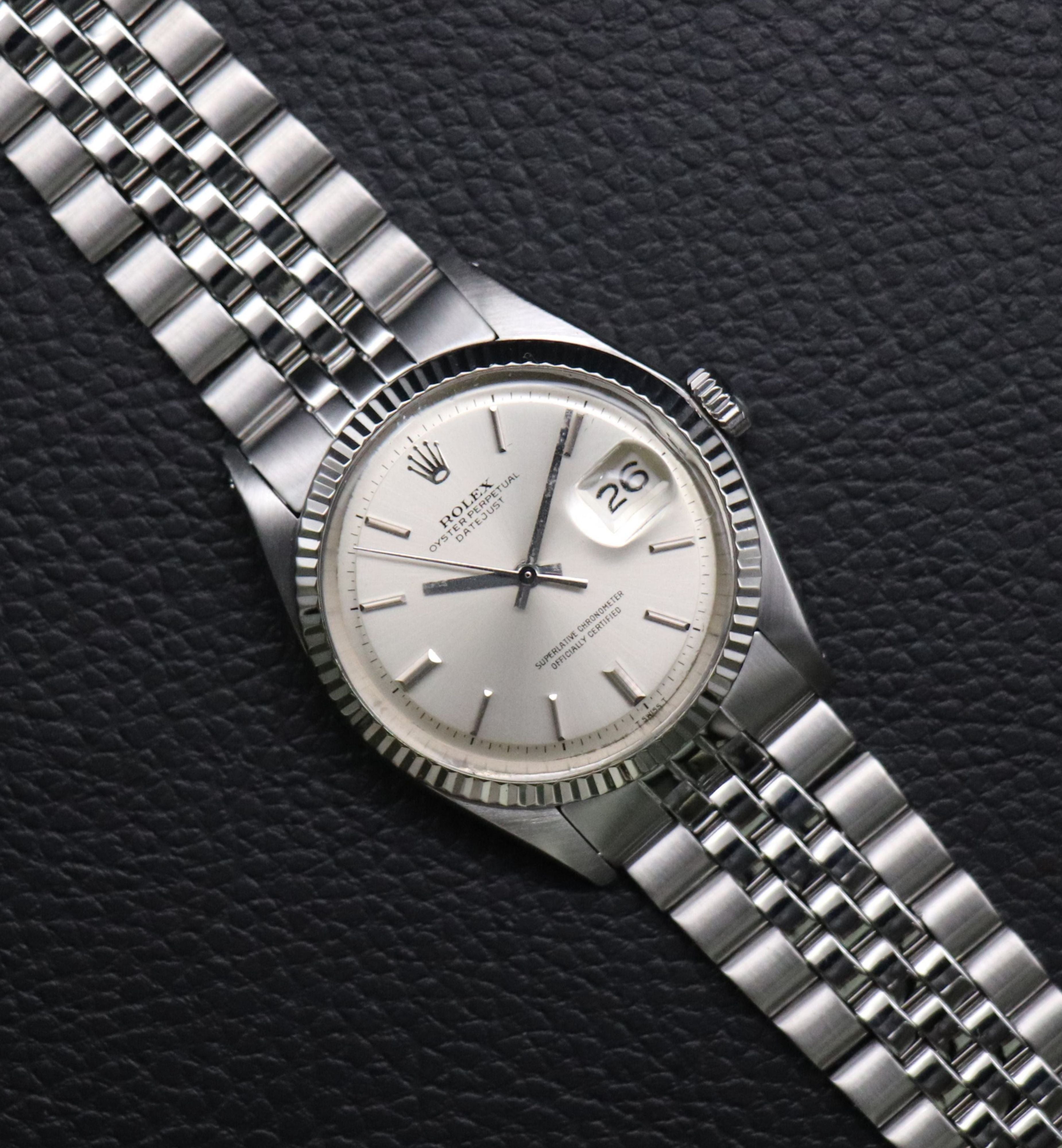 Rolex Datejust 1601 Silver Dial 1971