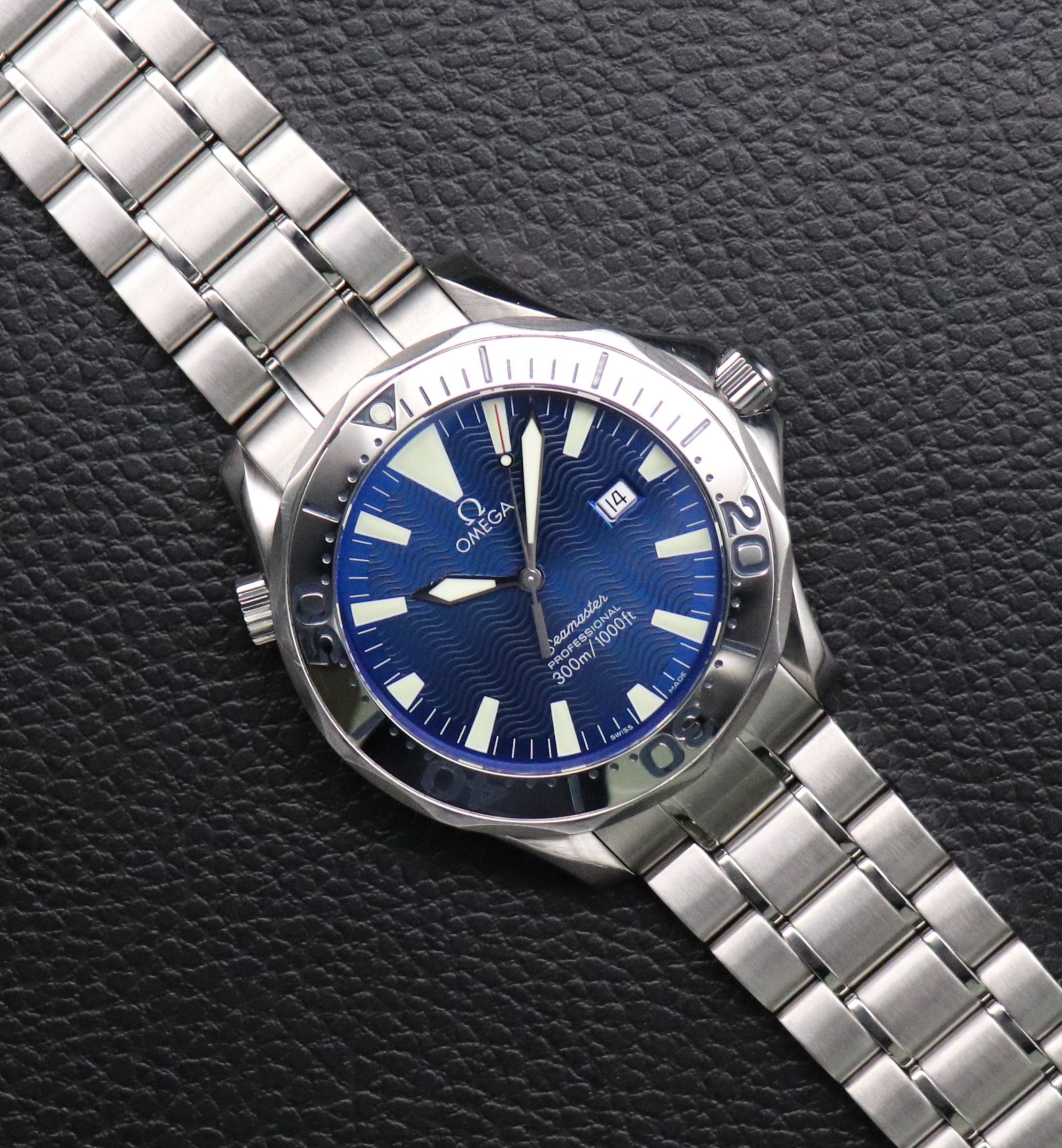 Omega Seamaster Diver 2265.80 Blue Dial 1998