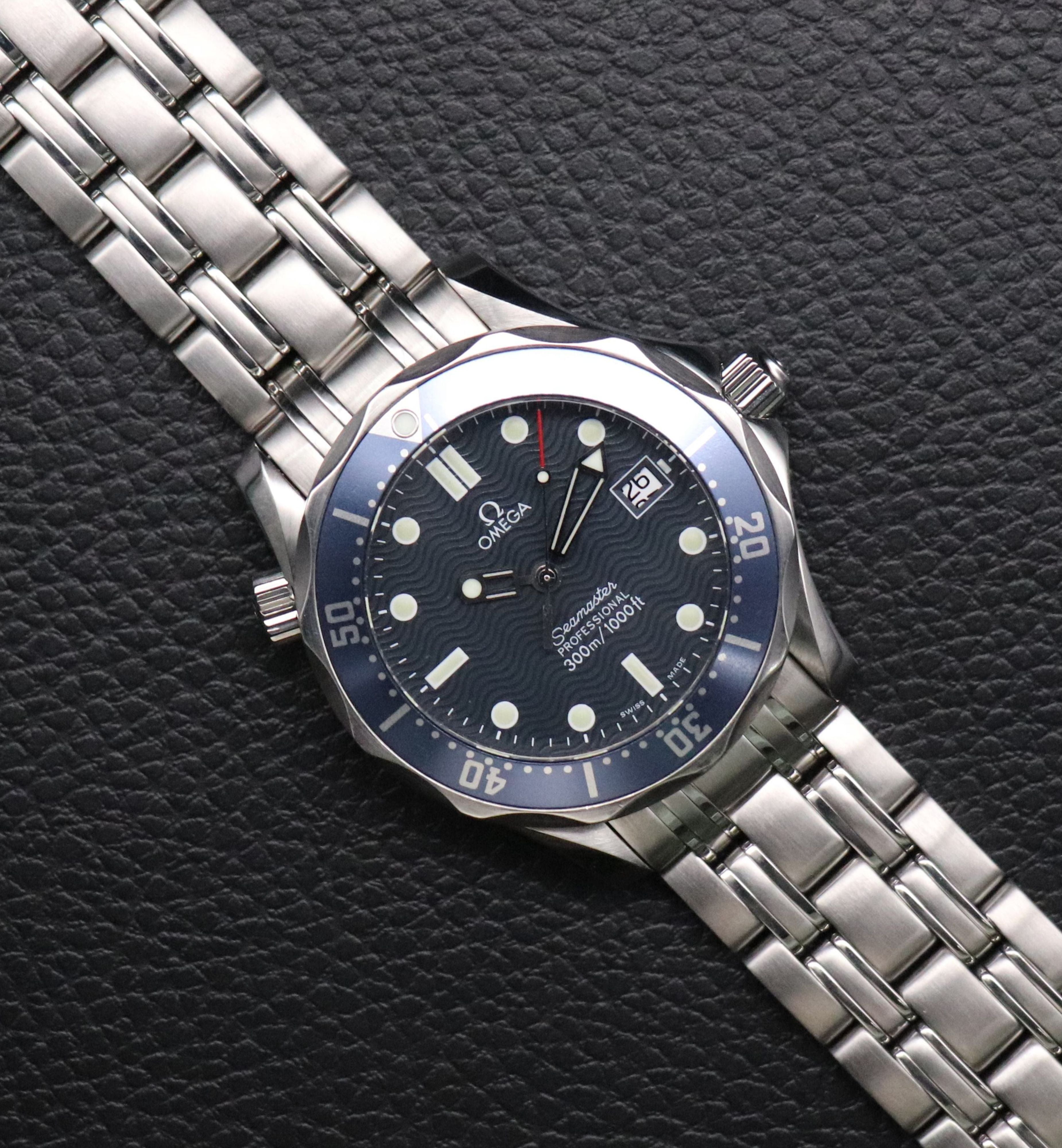 Omega Seamaster 300 2561.80 Blue Dial 2008 Paper