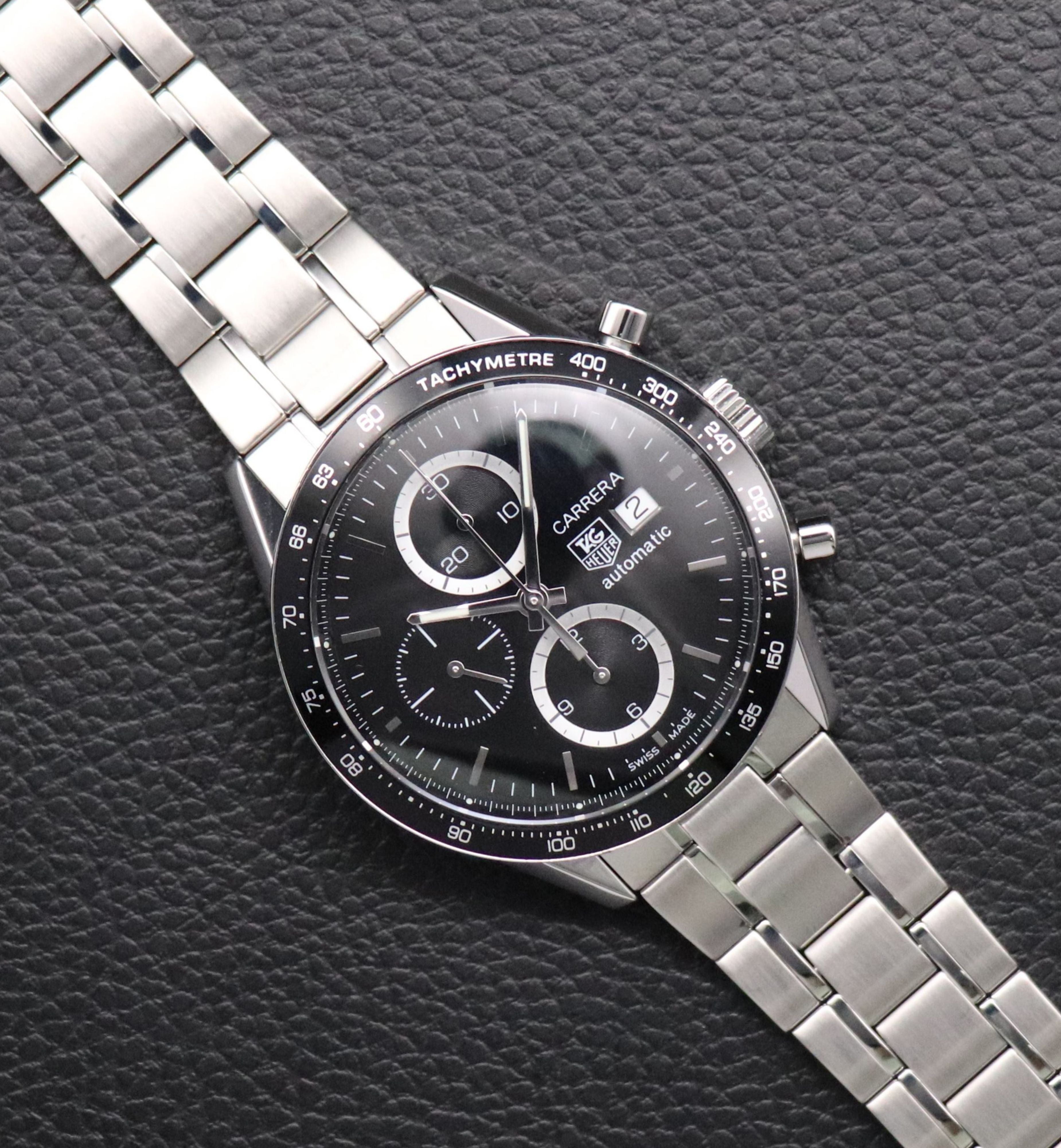 Tag Heuer Carrera Caliber 16 CV2010 Black Dial 2015