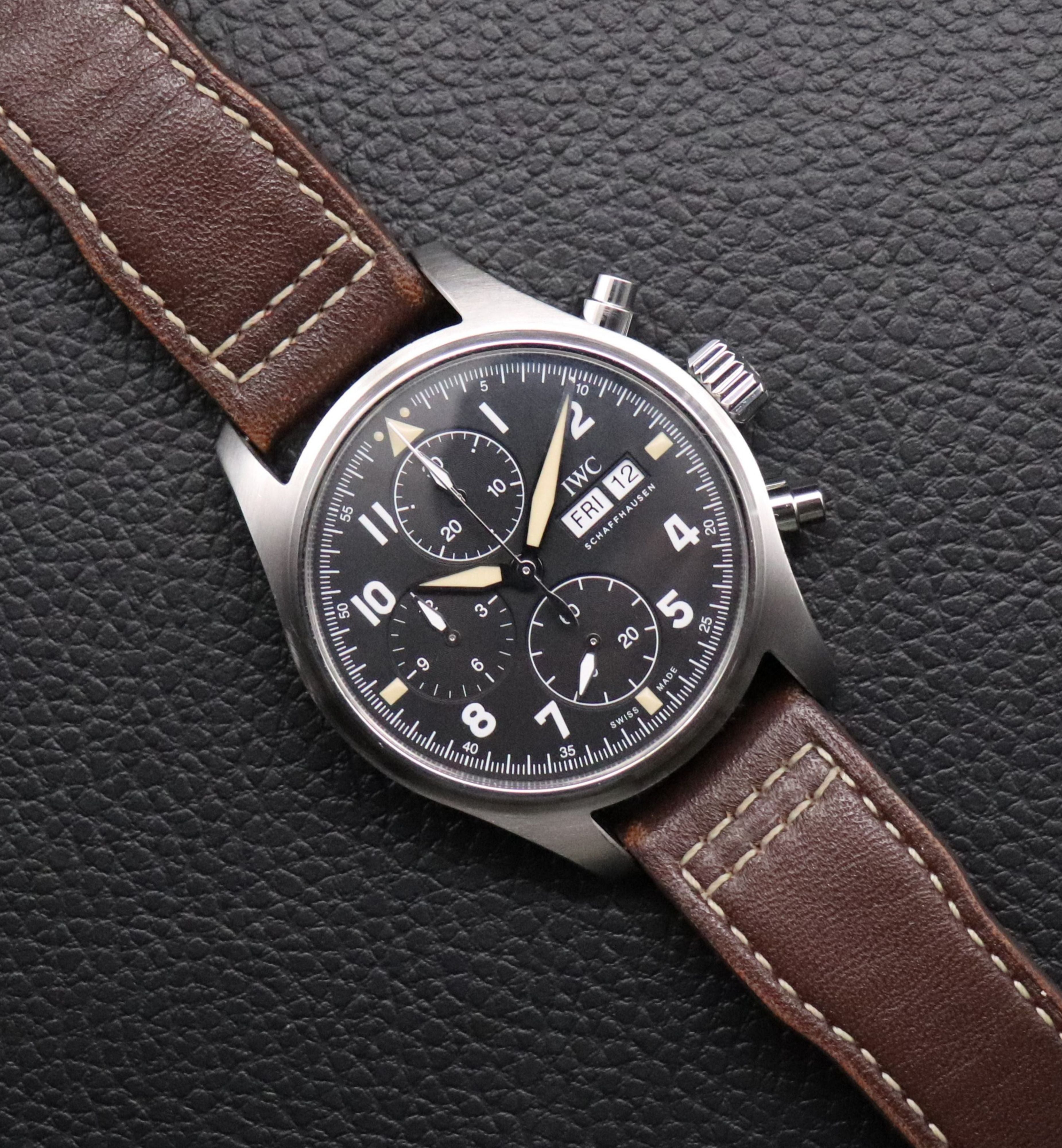 IWC Pilot's Watch Spitfire Chrono IW387903 Papers