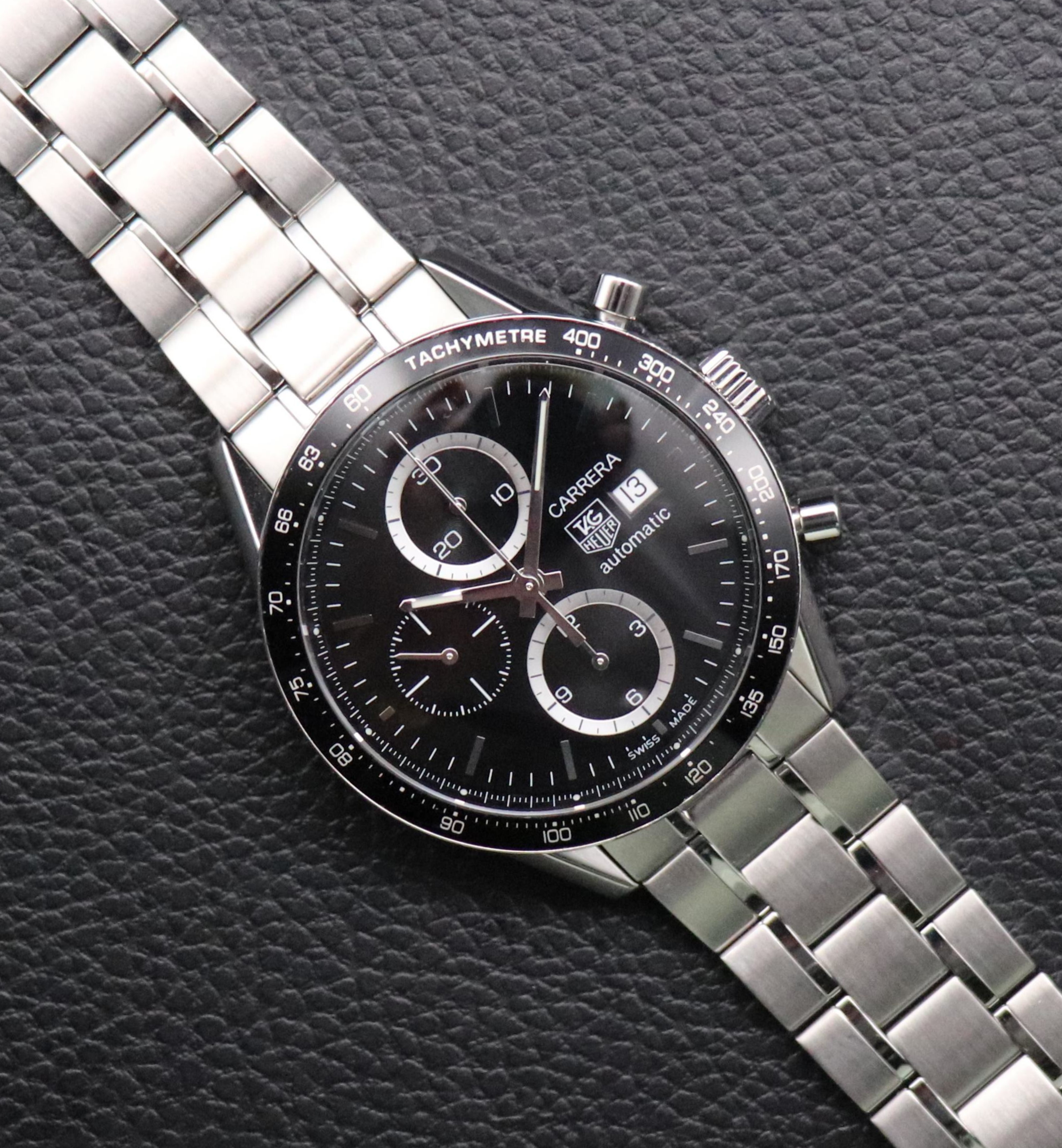 Tag Heuer Carrera Caliber 16 CV2010 Black Dial 2016