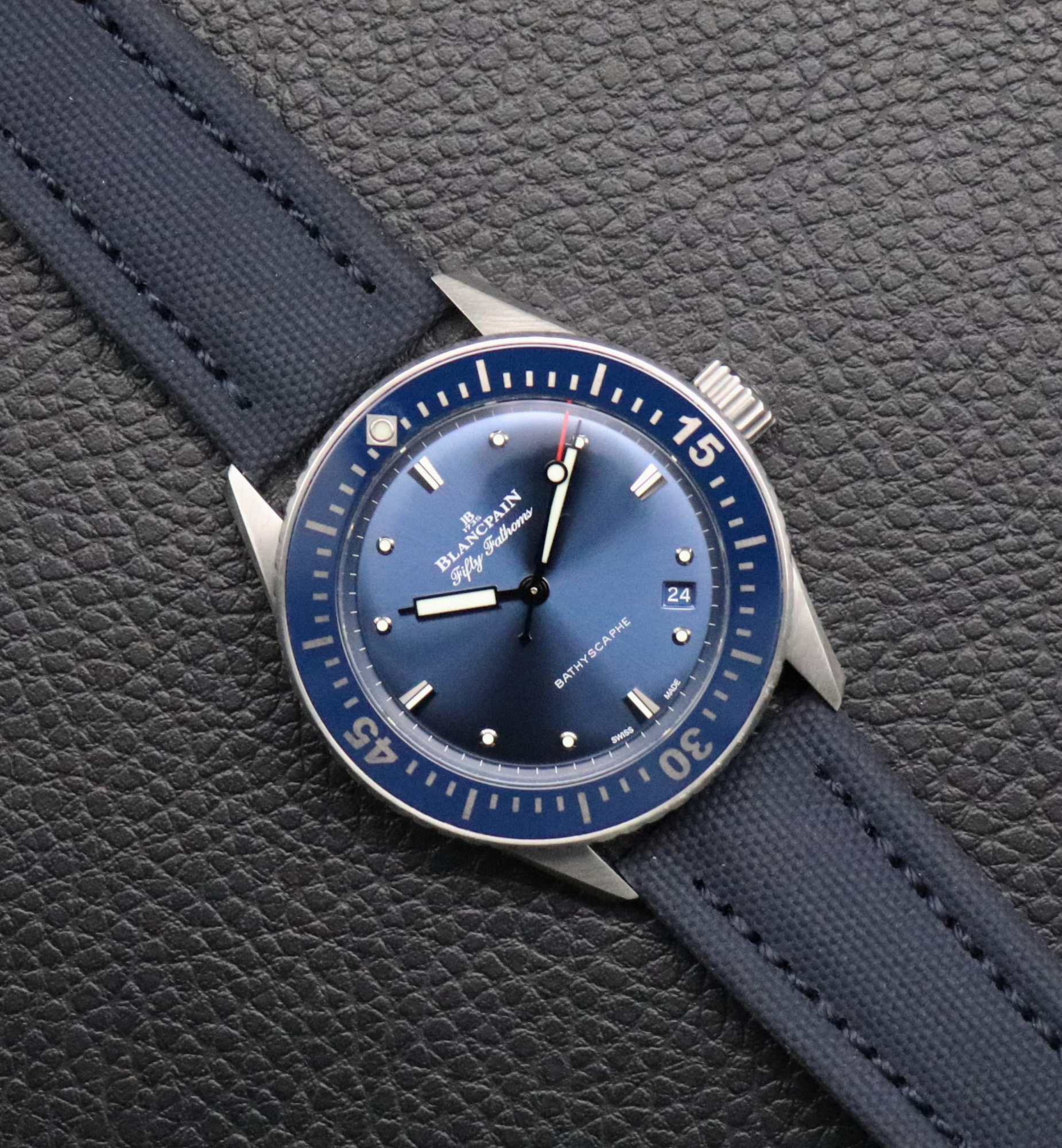 Blancpain Fifty Fathoms Bathyscape 5100-1140-O52A Fullset 2023 Box+Papers