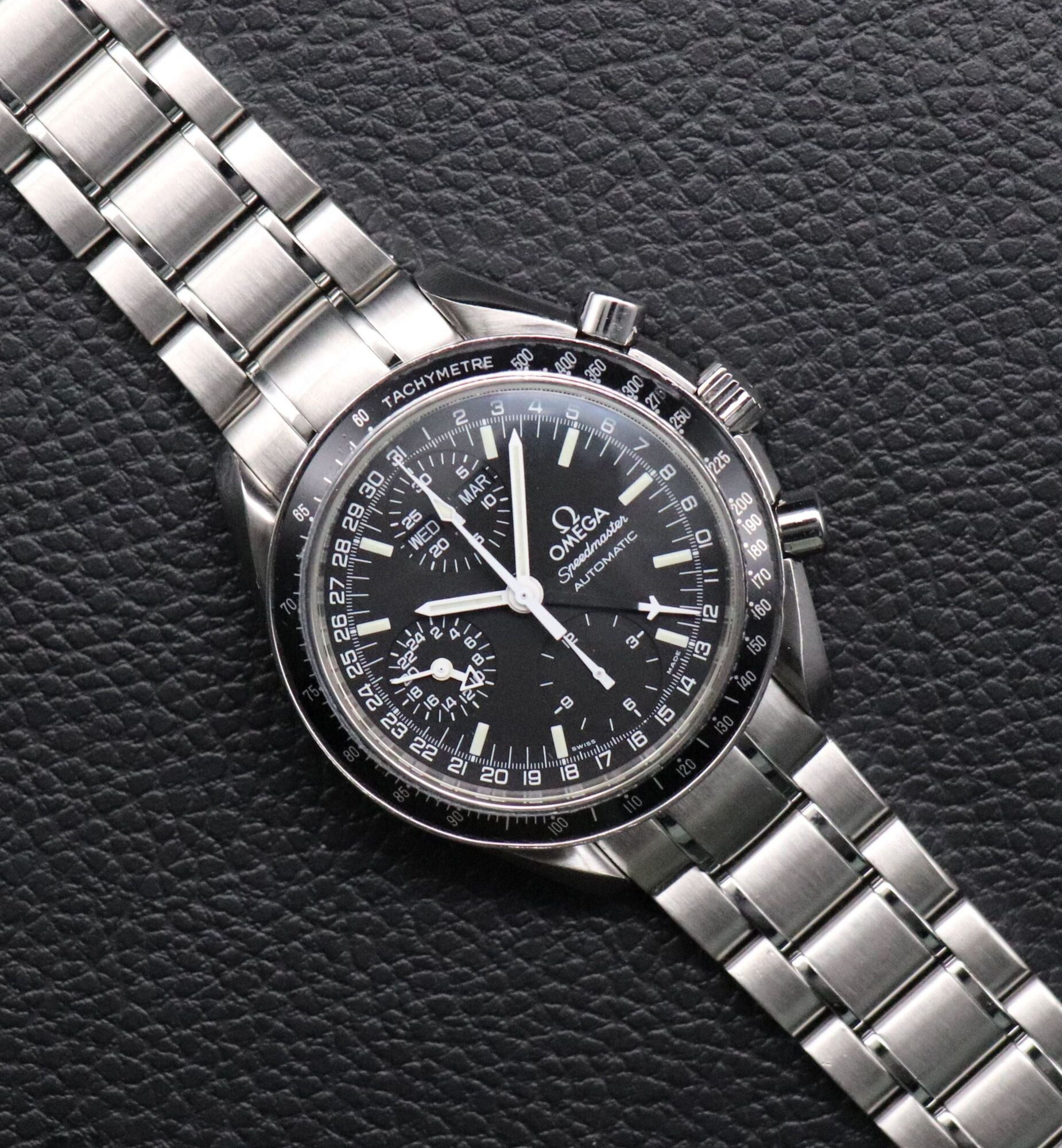 Omega Speedmaster Day Date 3520.50 Black Dial 1995