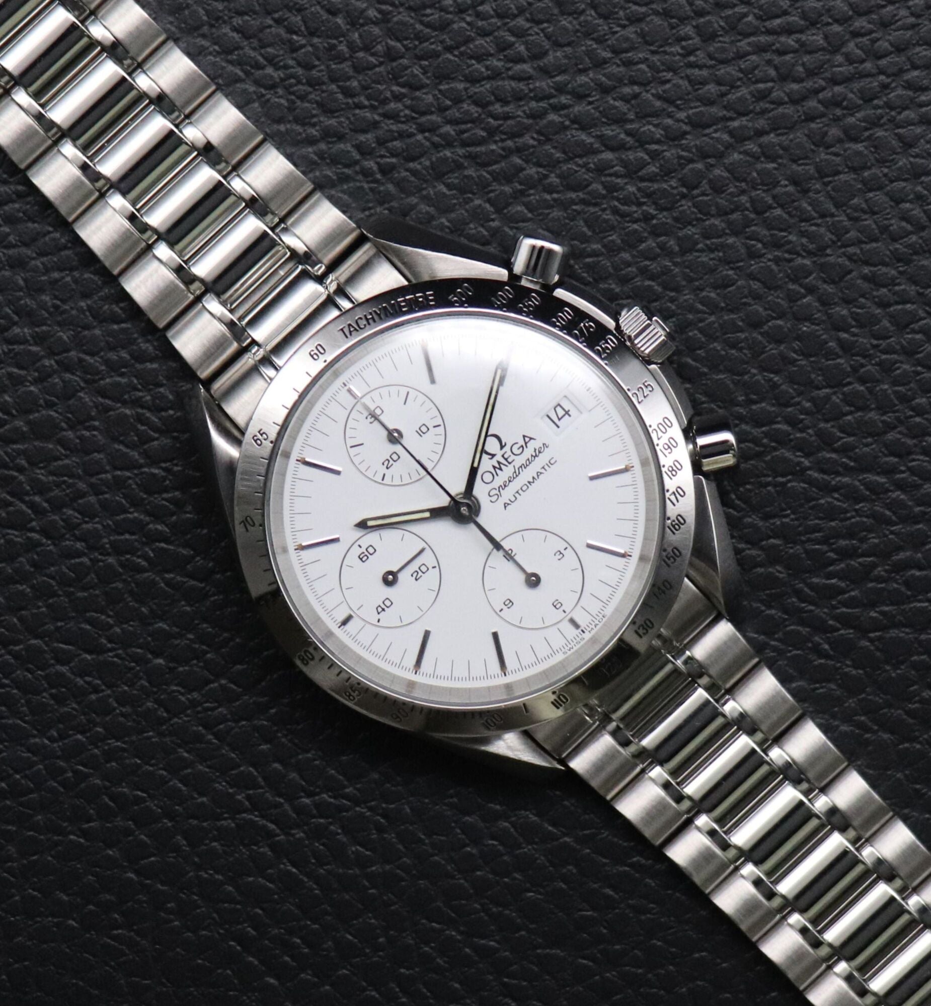 Omega Speedmaster Date 3511.20 Papers 1999 Albino