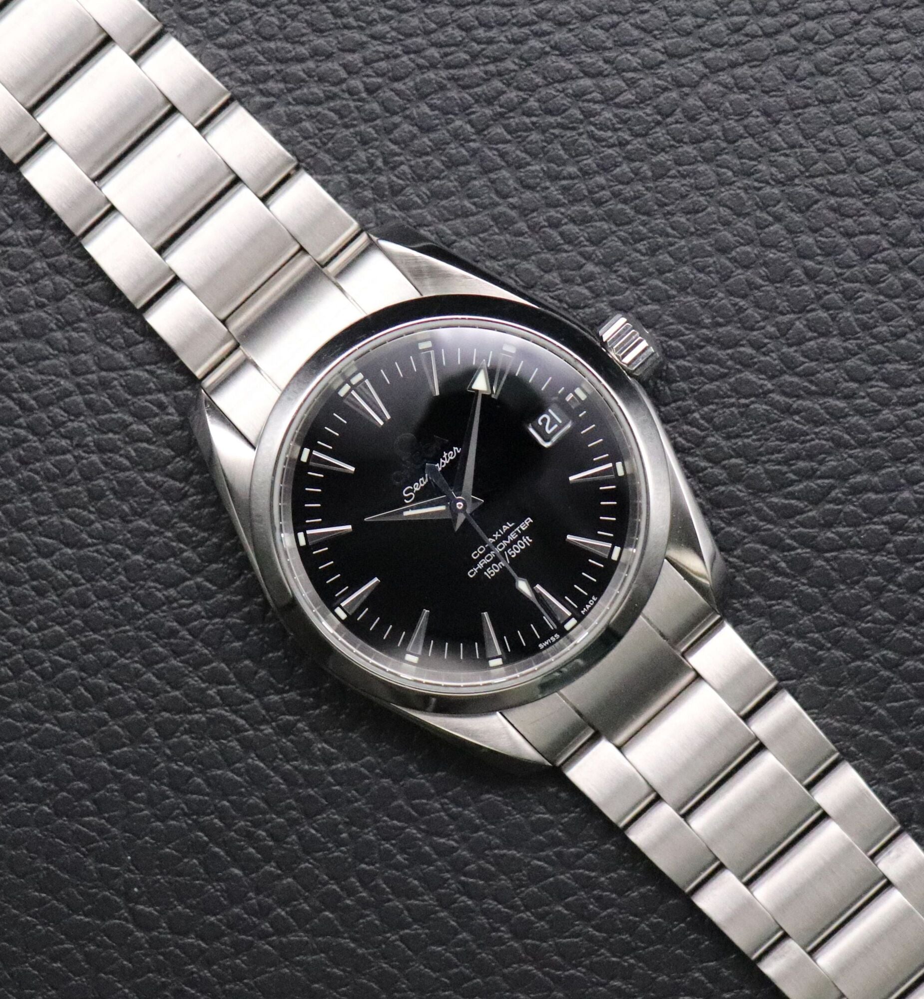 Omega Seamaster Aqua Terra 2504.50 Black Dial 2006