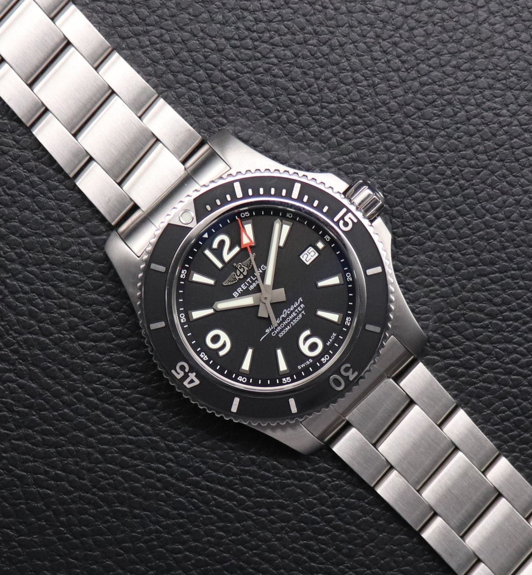 Breitling Superocean 44 Black A17367 Fullset 2022 Box+Papers