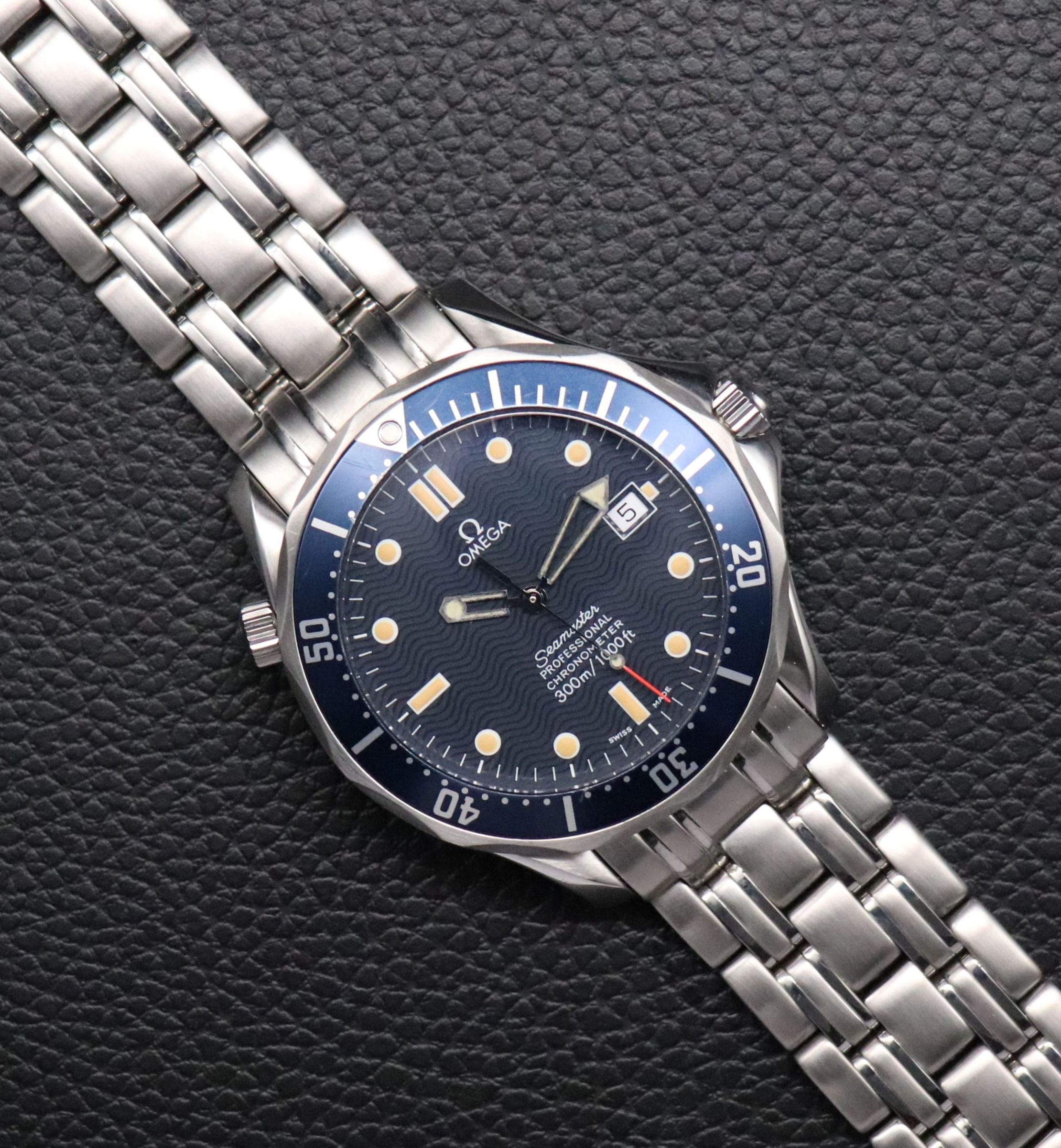 Omega Seamaster James Bond 2531.80 Blue 1986