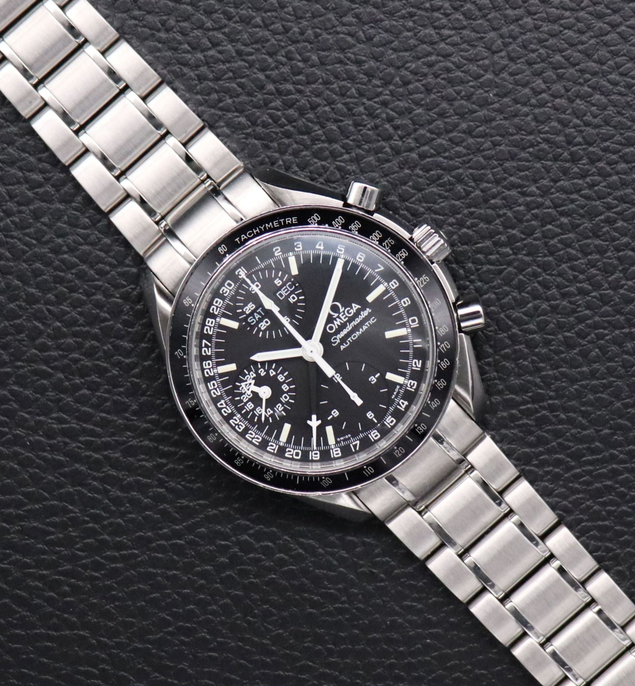 Omega Speedmaster Day Date 3520.50 Black Dial 1998