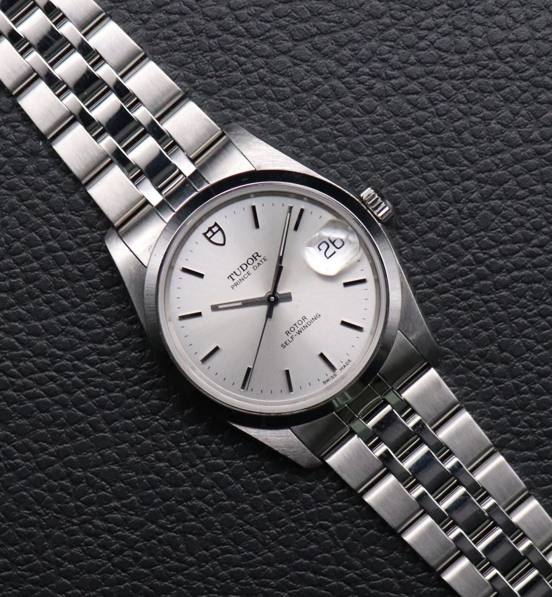 Tudor Prince Oysterdate 74000N Silver Dial 1998