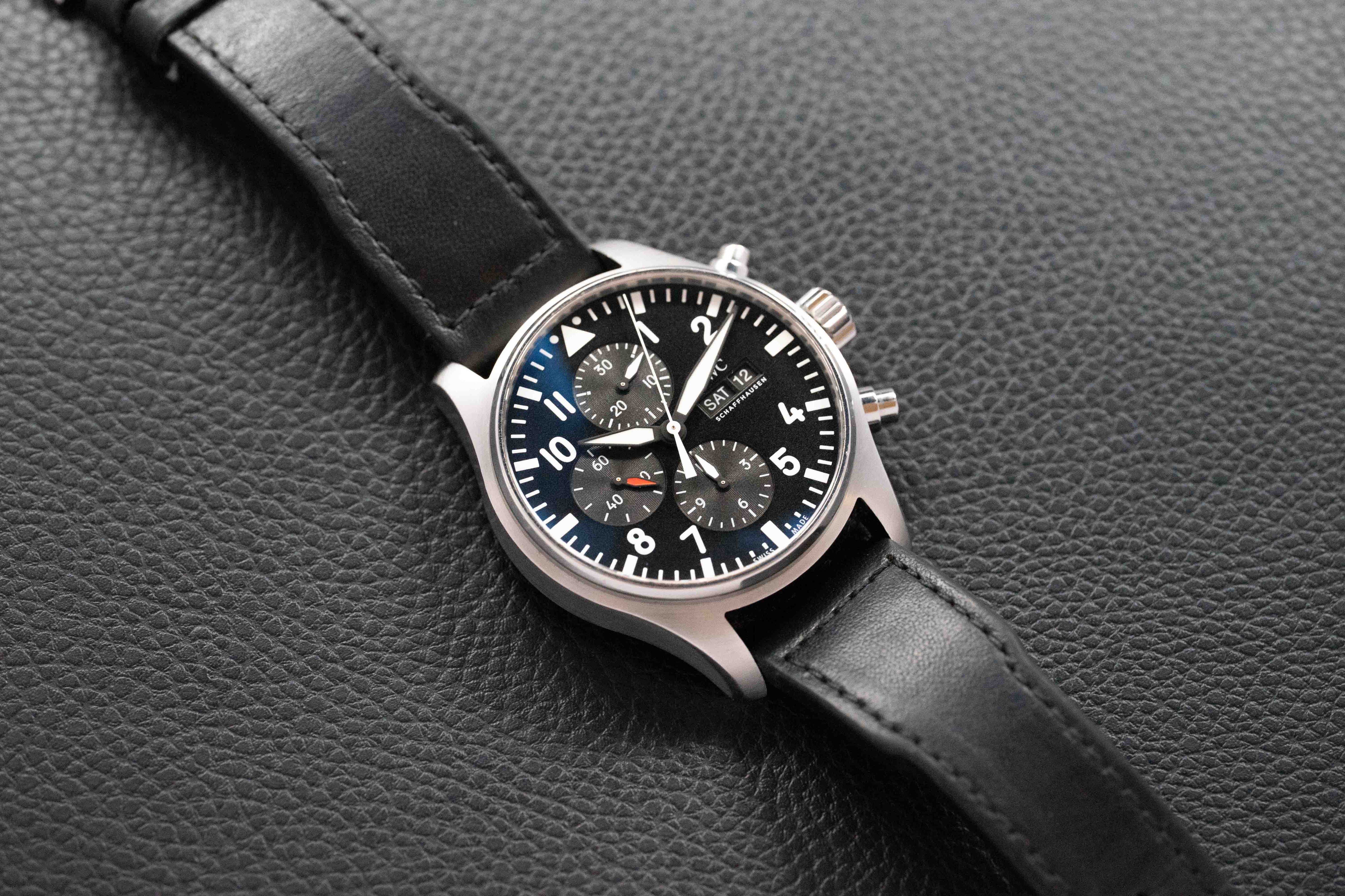 IWC Pilot's Watch Chronograph IW377709 Papers 2017