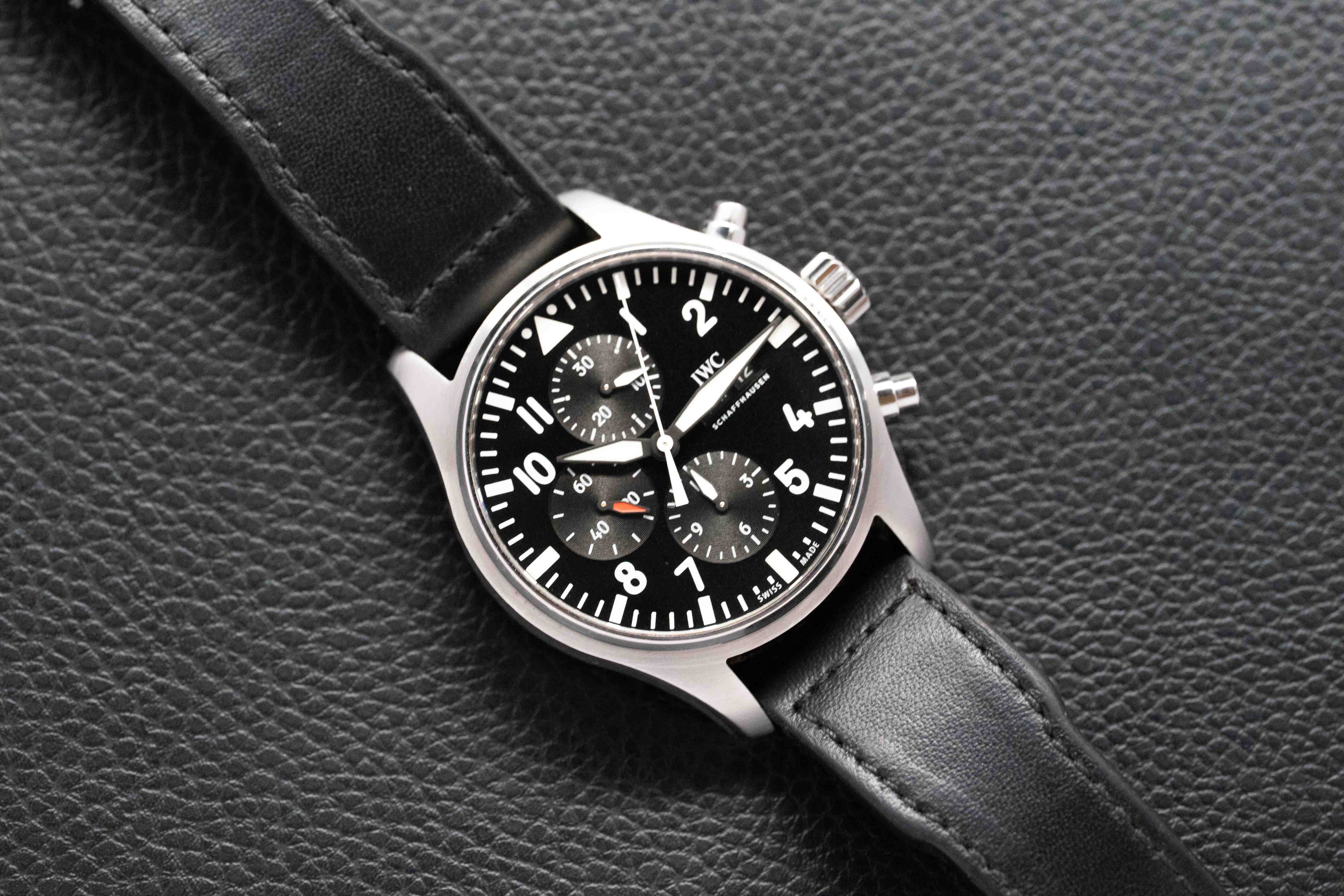 IWC Pilot's Watch Chronograph IW377709 Papers 2017
