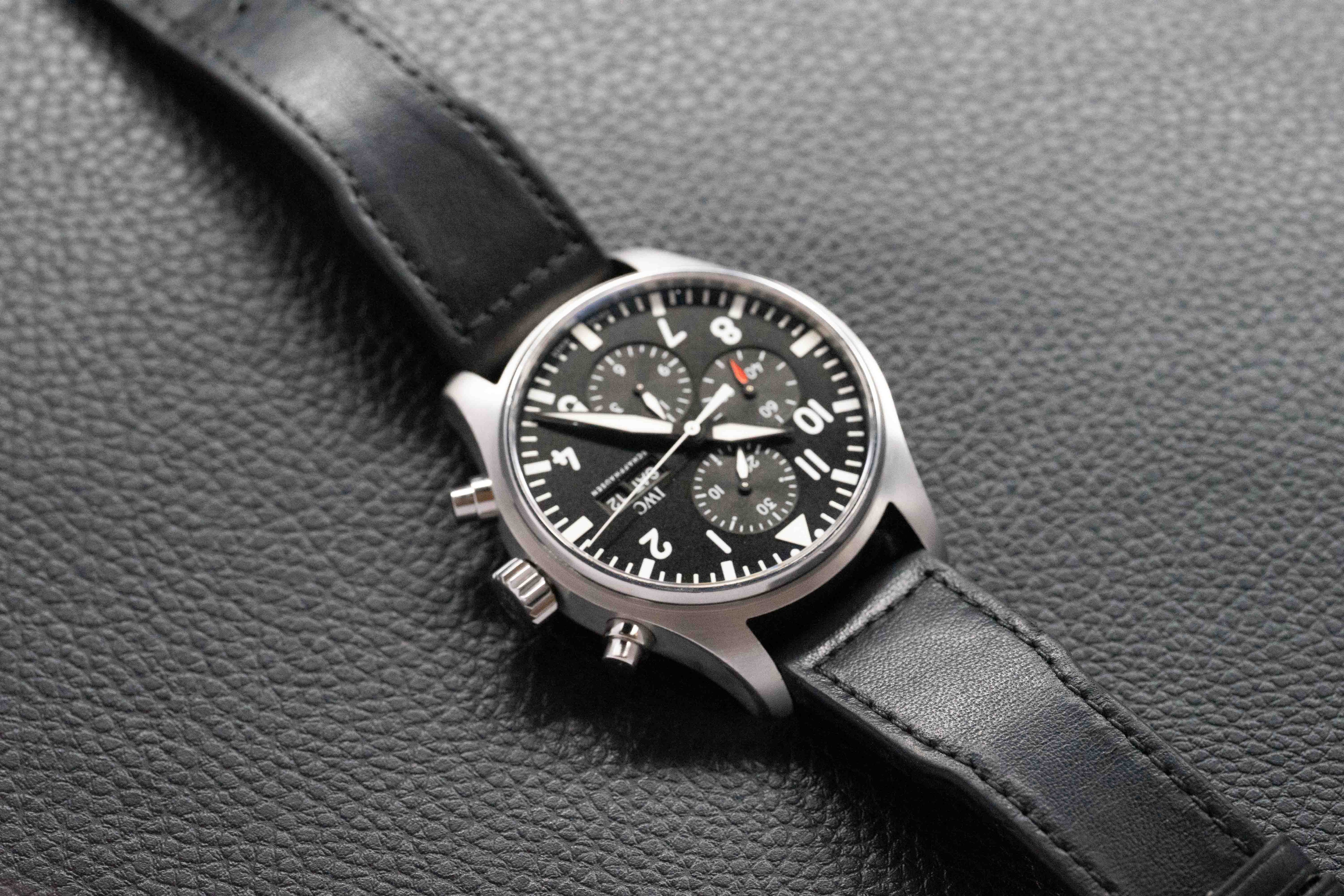 IWC Pilot's Watch Chronograph IW377709 Papers 2017