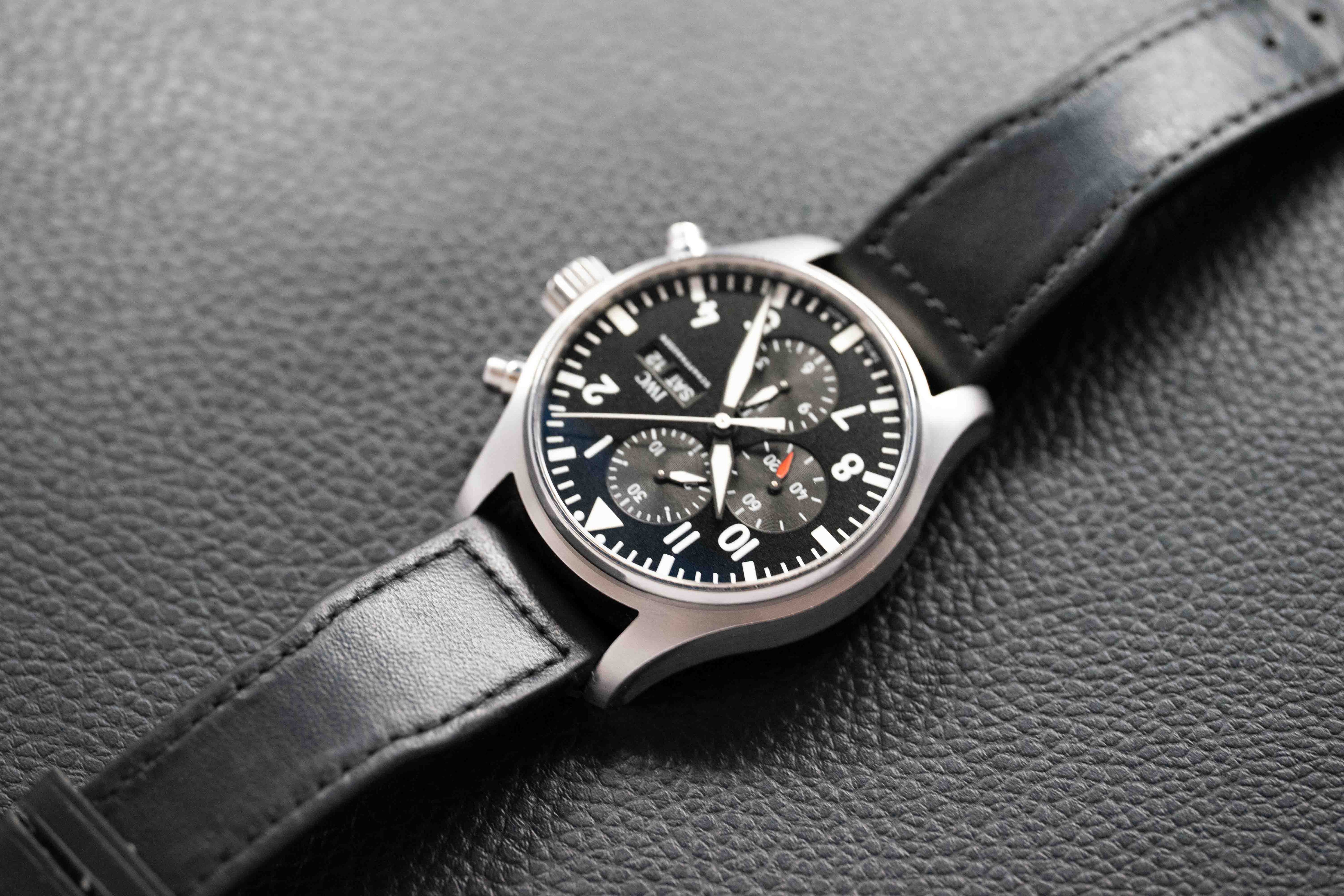IWC Pilot's Watch Chronograph IW377709 Papers 2017