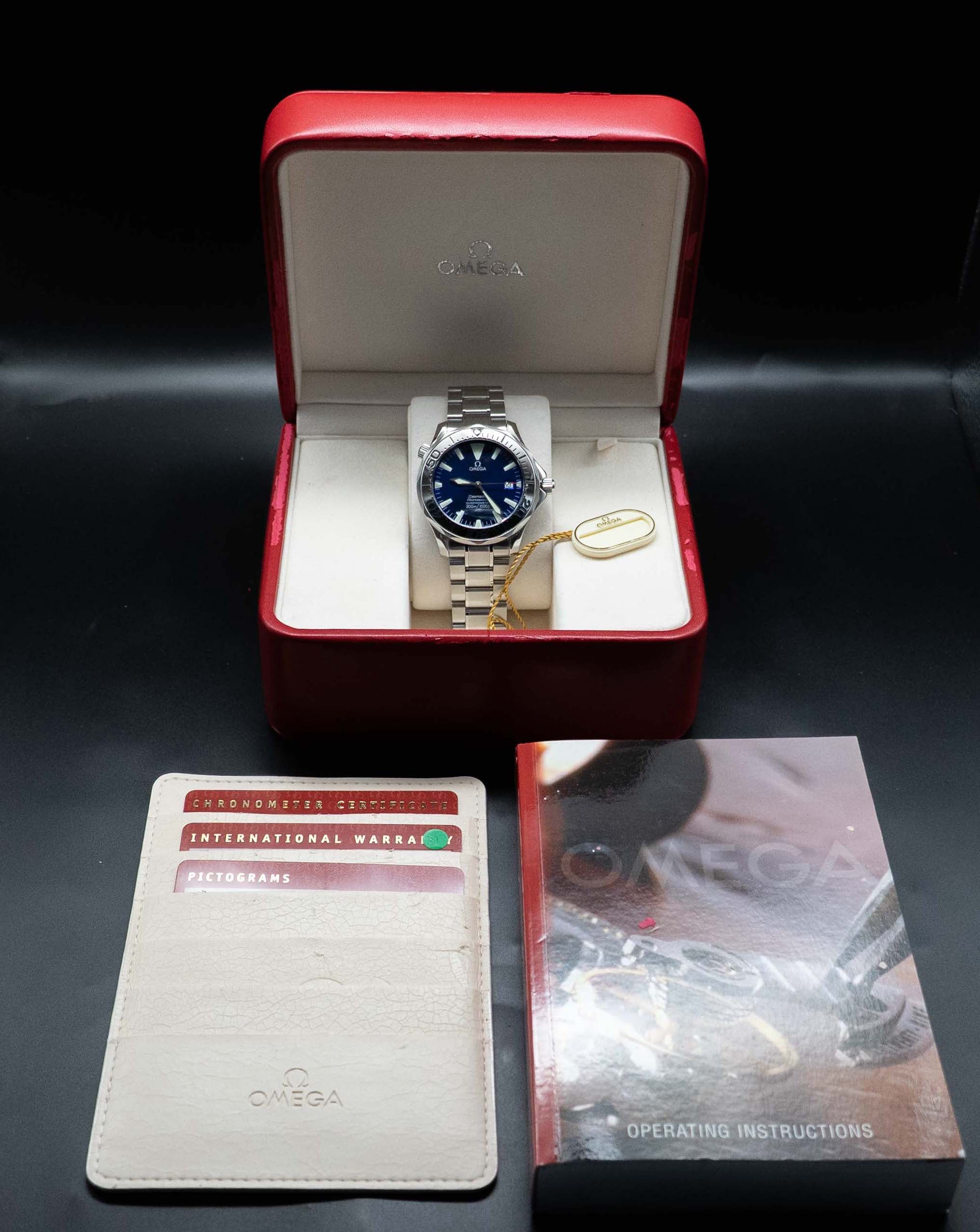 Omega Seamaster Diver 2255.80 Fullset 2013 Box+Papers